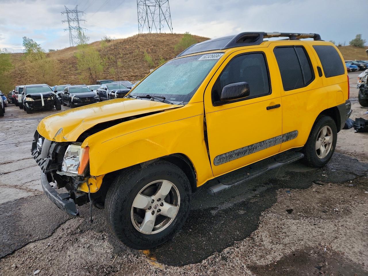 2007 Nissan Xterra Gold vin: 5N1AN08U17C501934