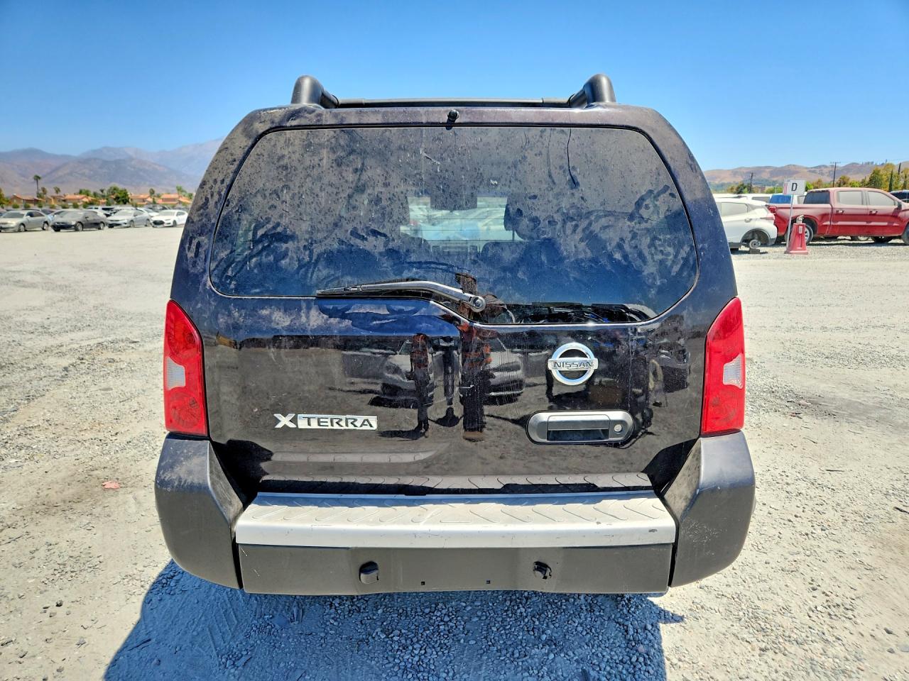 2005 Nissan Xterra S Black vin: 5N1AN08U25C643142