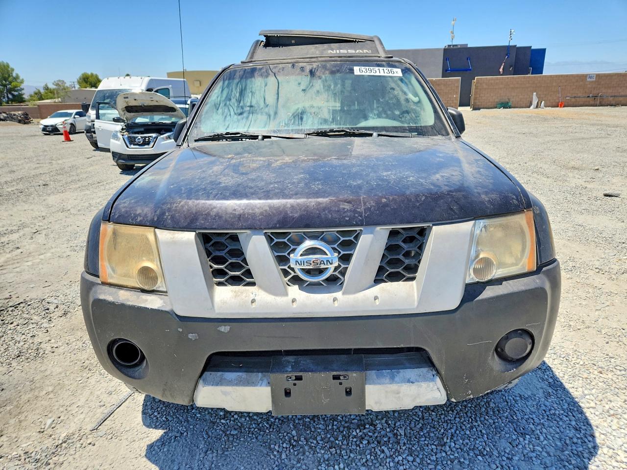 2005 Nissan Xterra S Black vin: 5N1AN08U25C643142