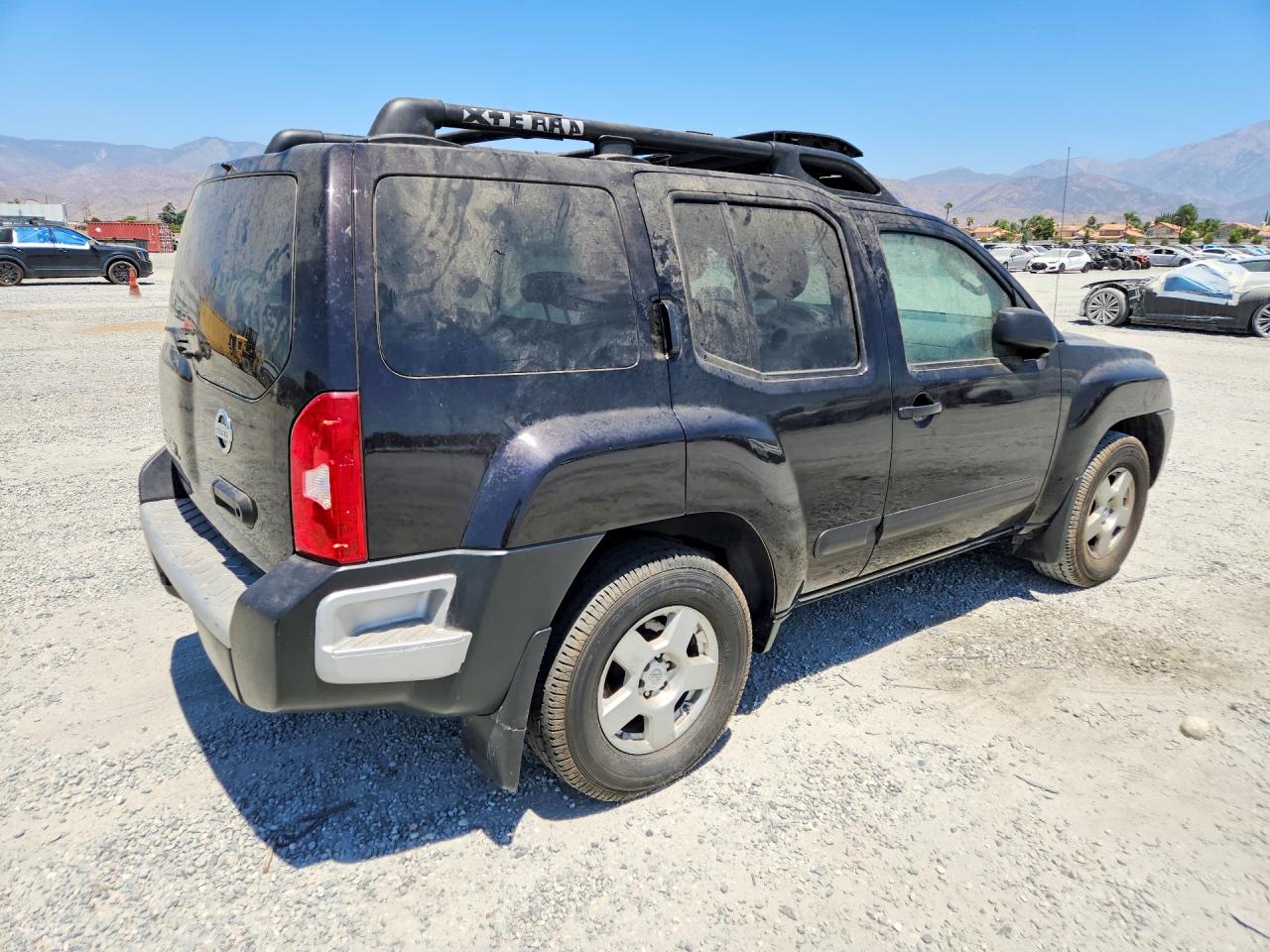 2005 Nissan Xterra S Black vin: 5N1AN08U25C643142
