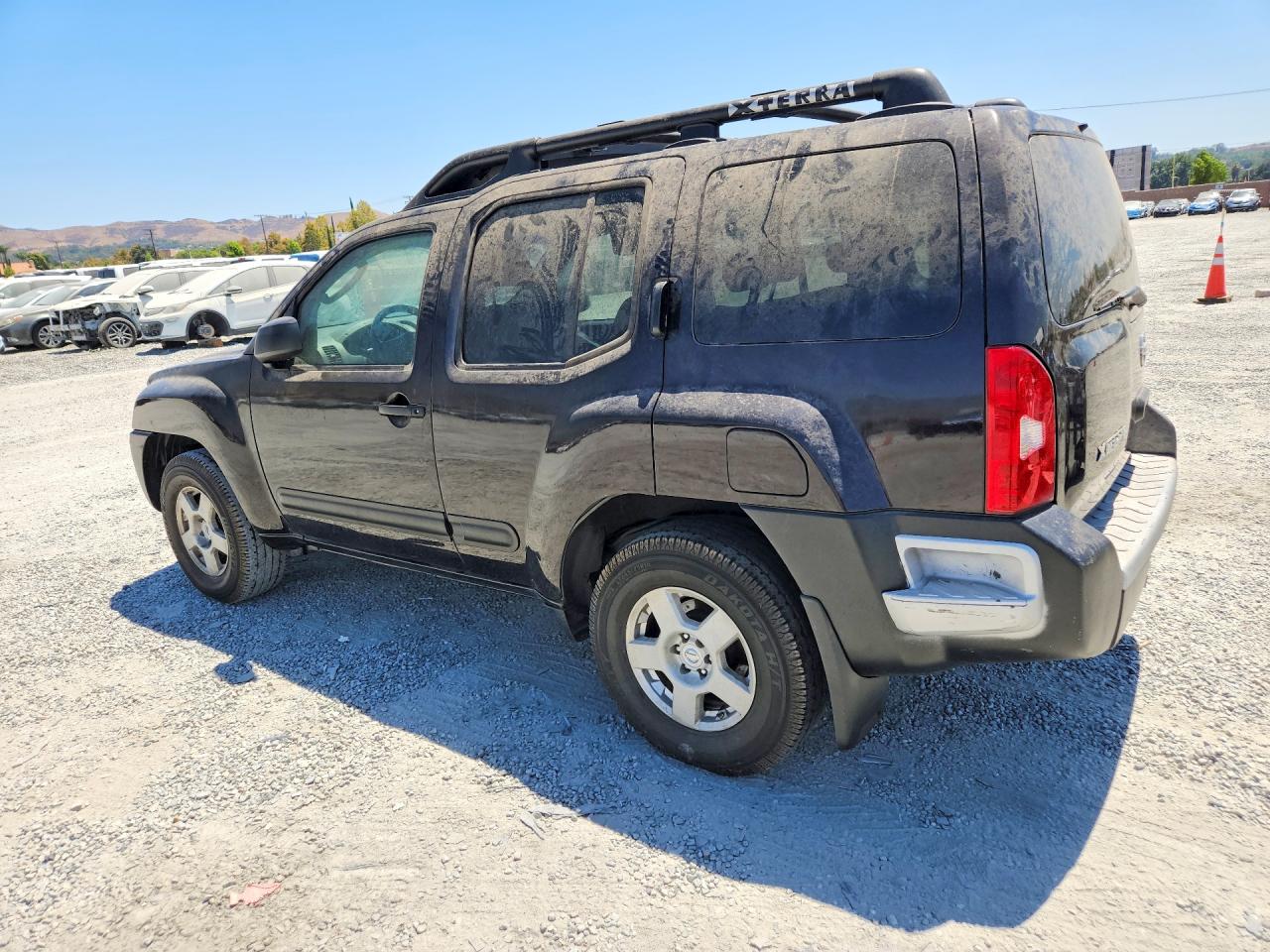 2005 Nissan Xterra S Black vin: 5N1AN08U25C643142