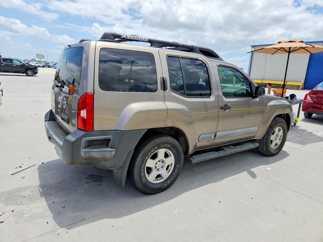 2005 Nissan Xterra S Gray vin: 5N1AN08U25C644646