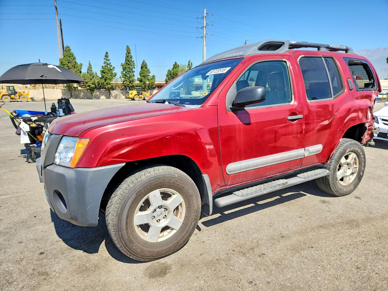 2006 Nissan Xterra X Burgundy vin: 5N1AN08U26C500810