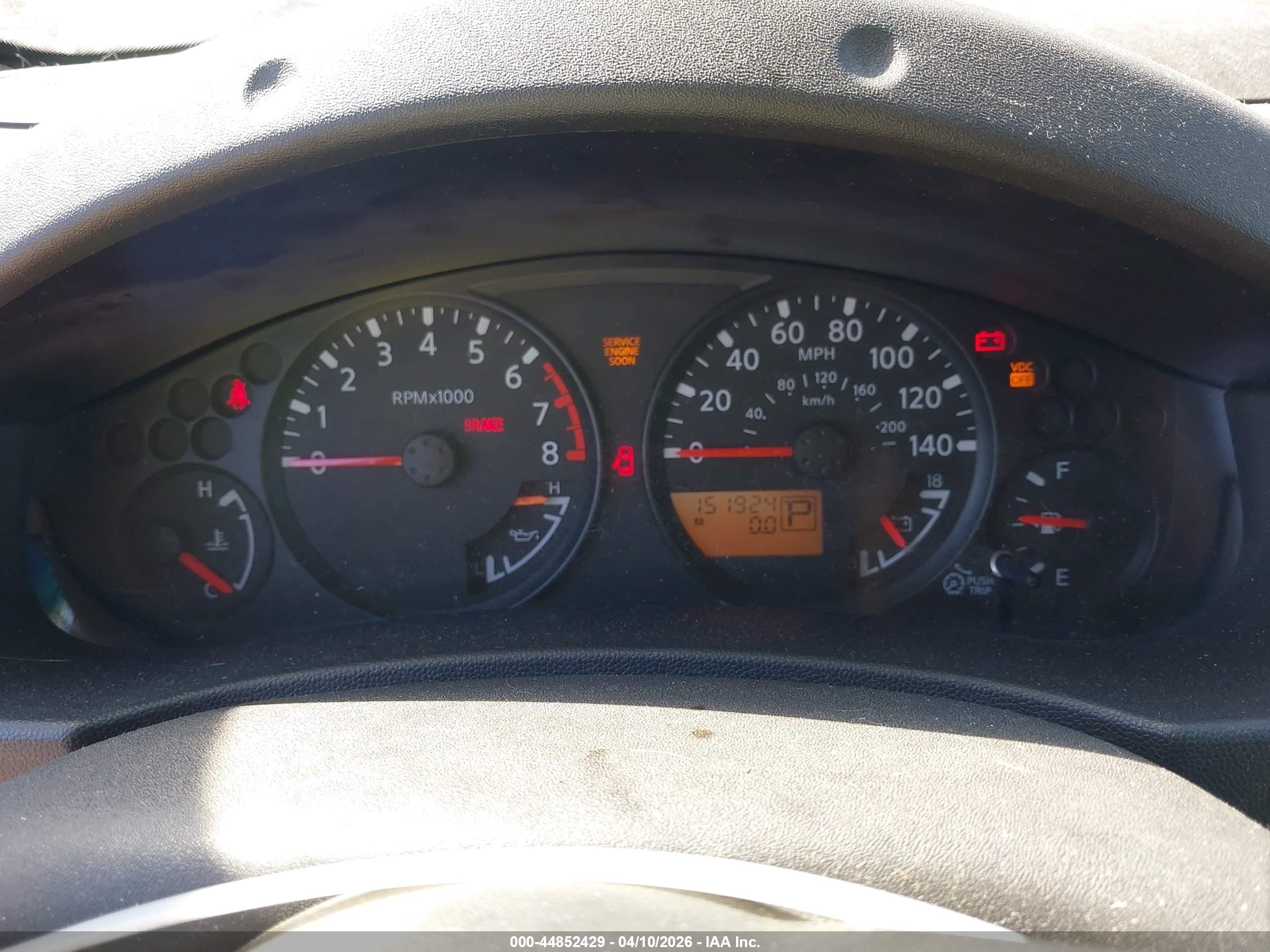 2006 Nissan Xterra X Dark Blue vin: 5N1AN08U26C540062