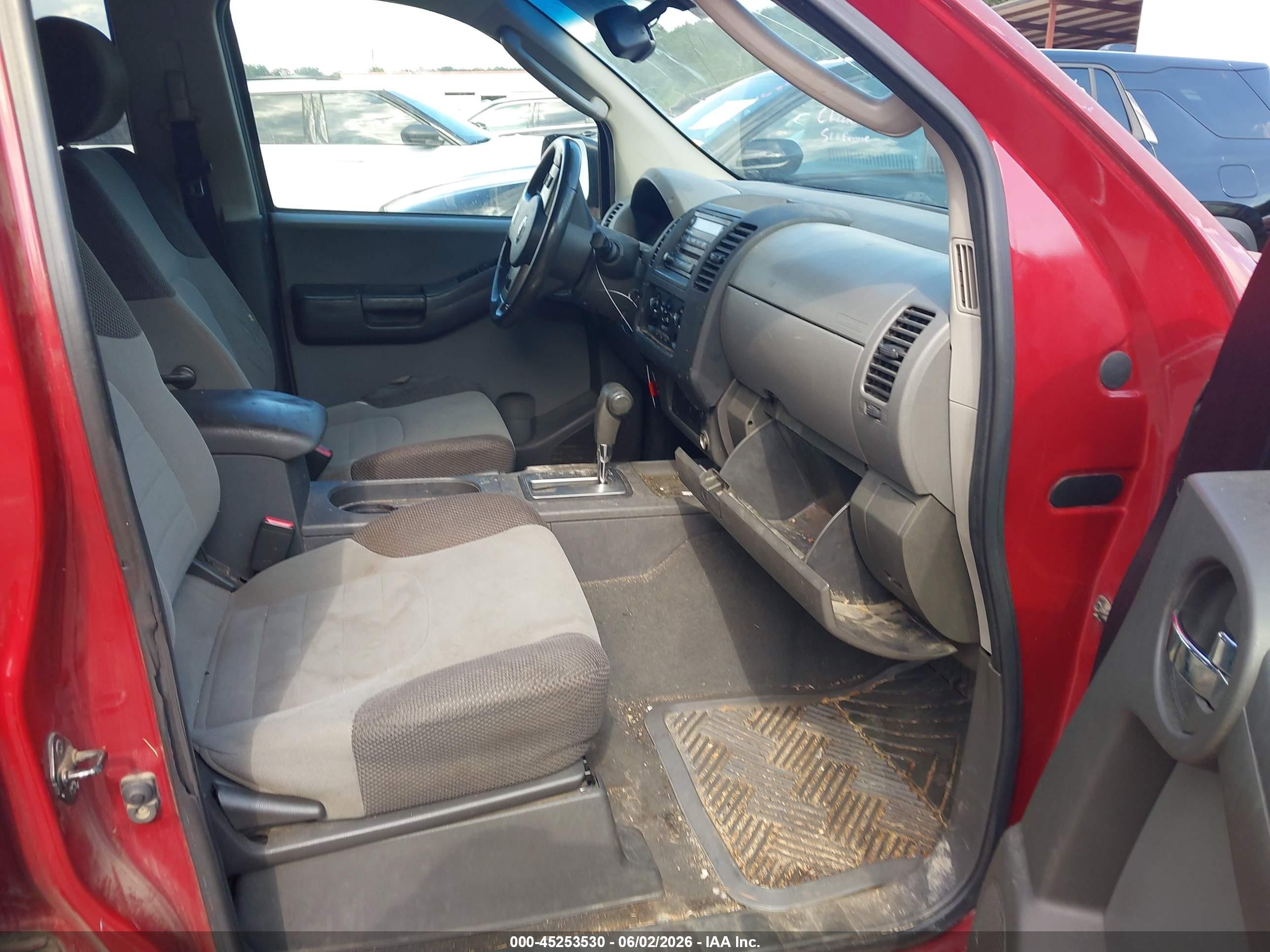 2007 Nissan Xterra Se Maroon vin: 5N1AN08U27C533985
