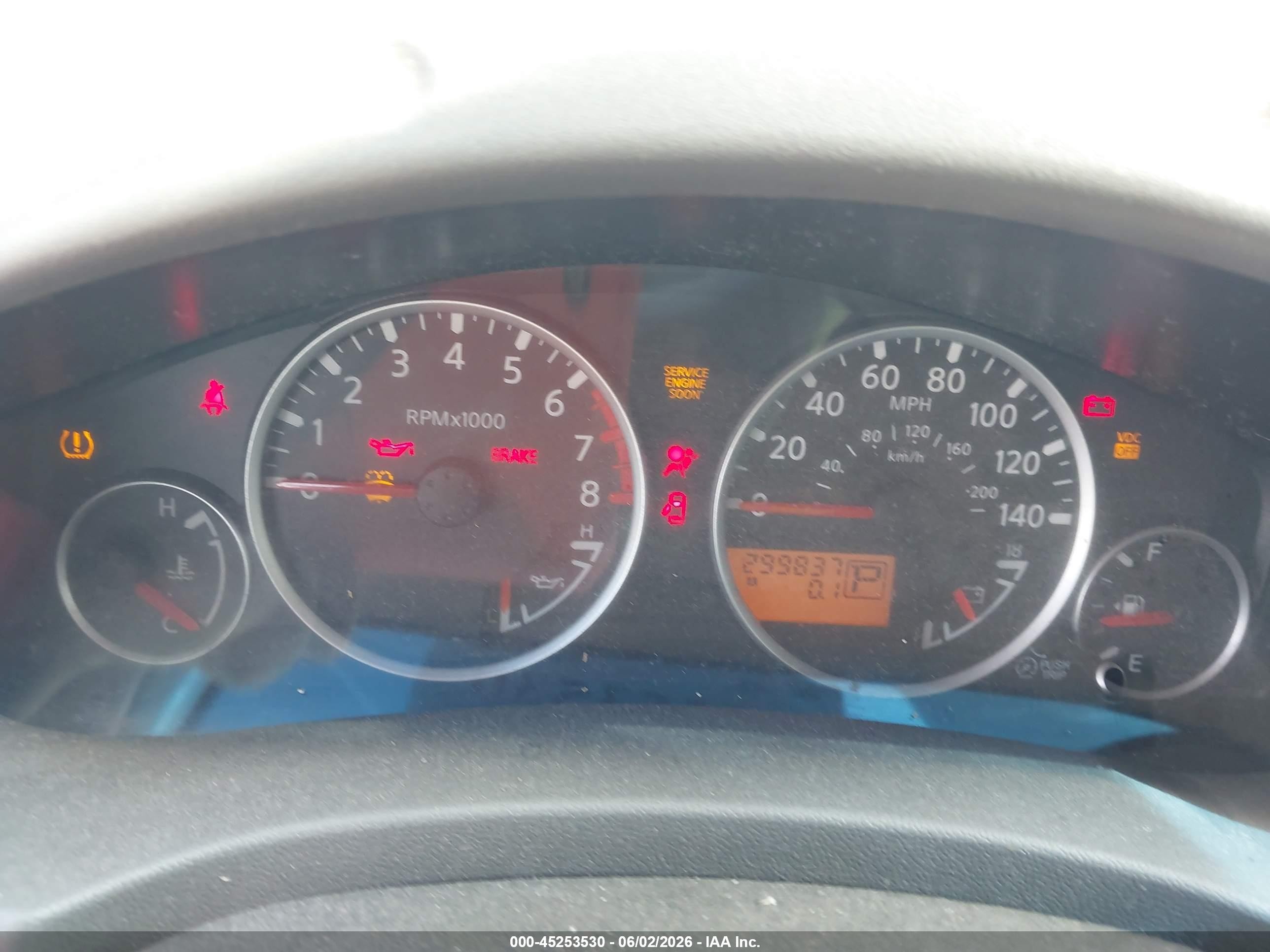 2007 Nissan Xterra Se Maroon vin: 5N1AN08U27C533985