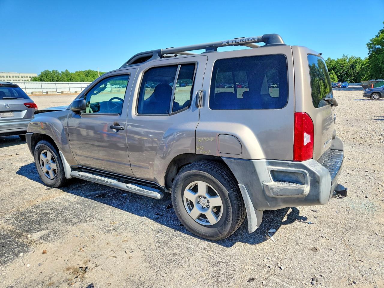 2008 Nissan Xterra X Tan vin: 5N1AN08U28C519991