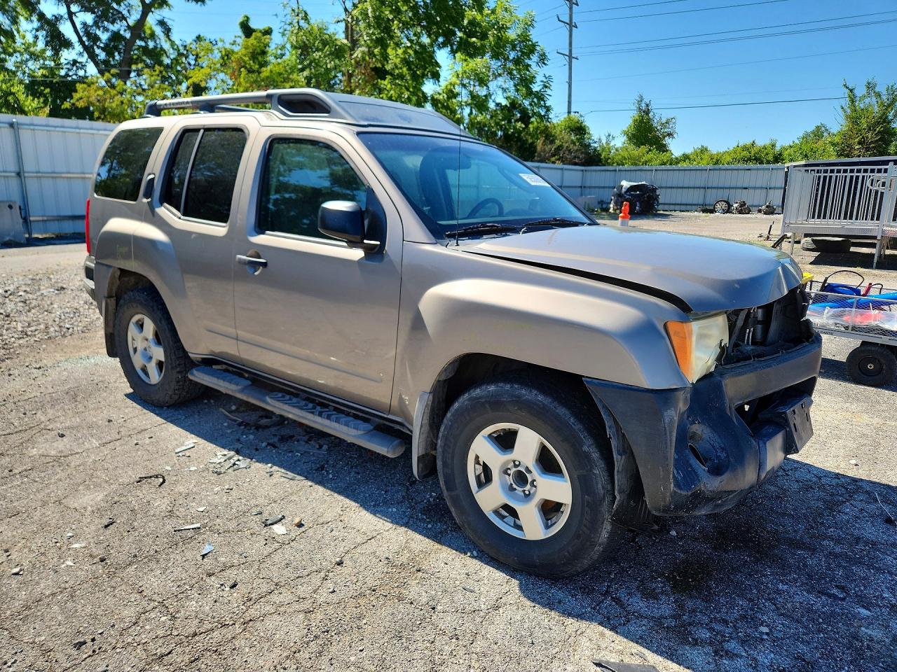 2008 Nissan Xterra X Tan vin: 5N1AN08U28C519991