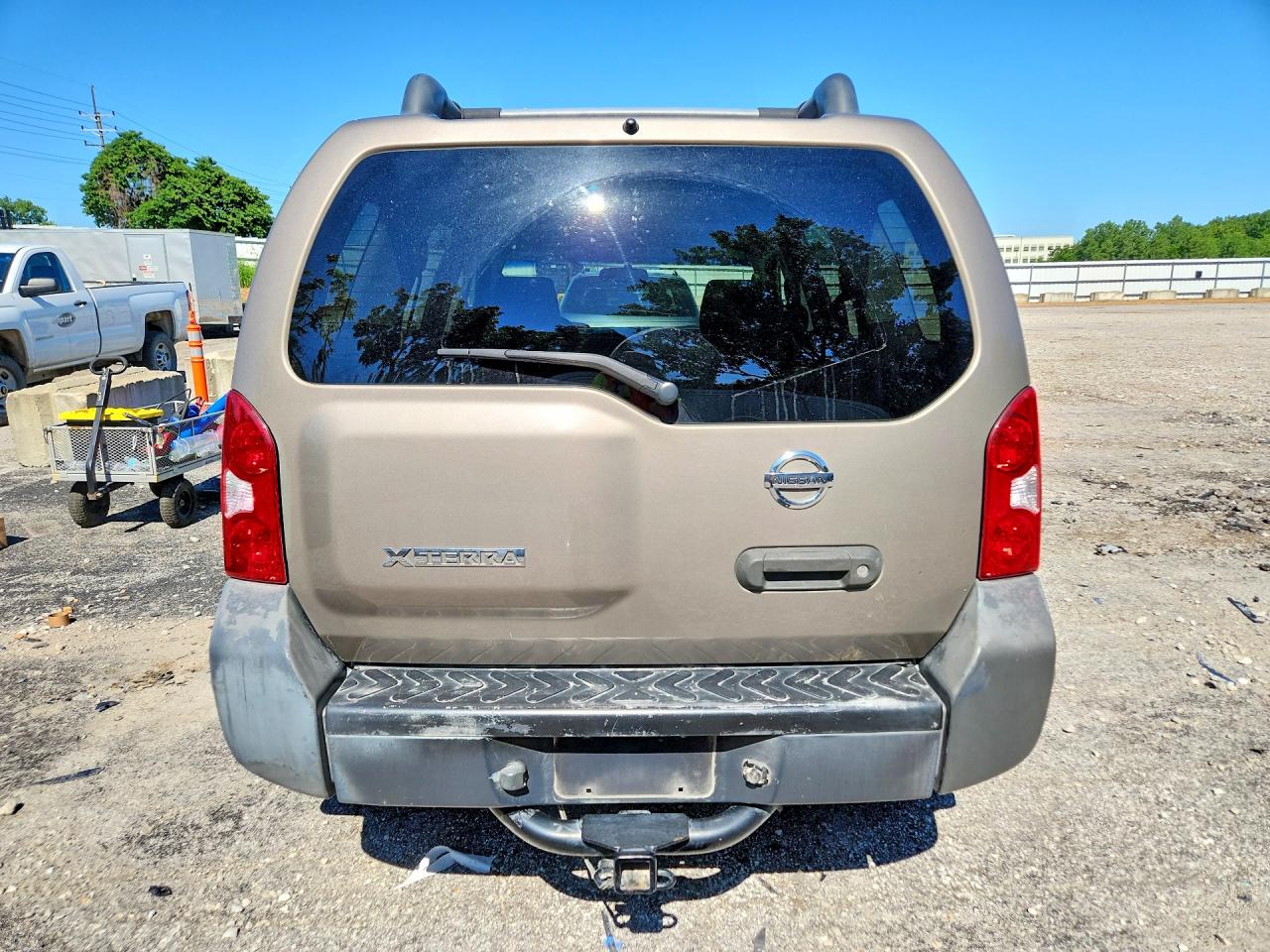 2008 Nissan Xterra X Tan vin: 5N1AN08U28C519991