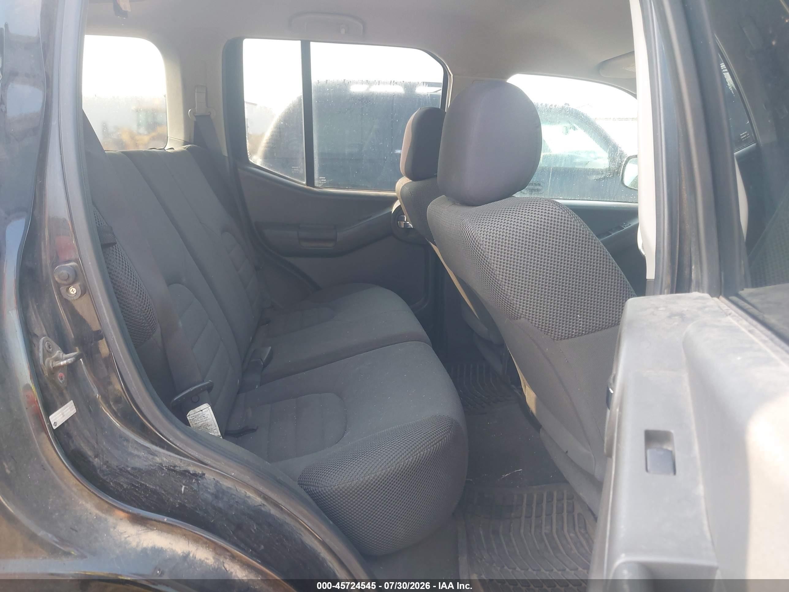 2008 Nissan Xterra X Black vin: 5N1AN08U28C541523