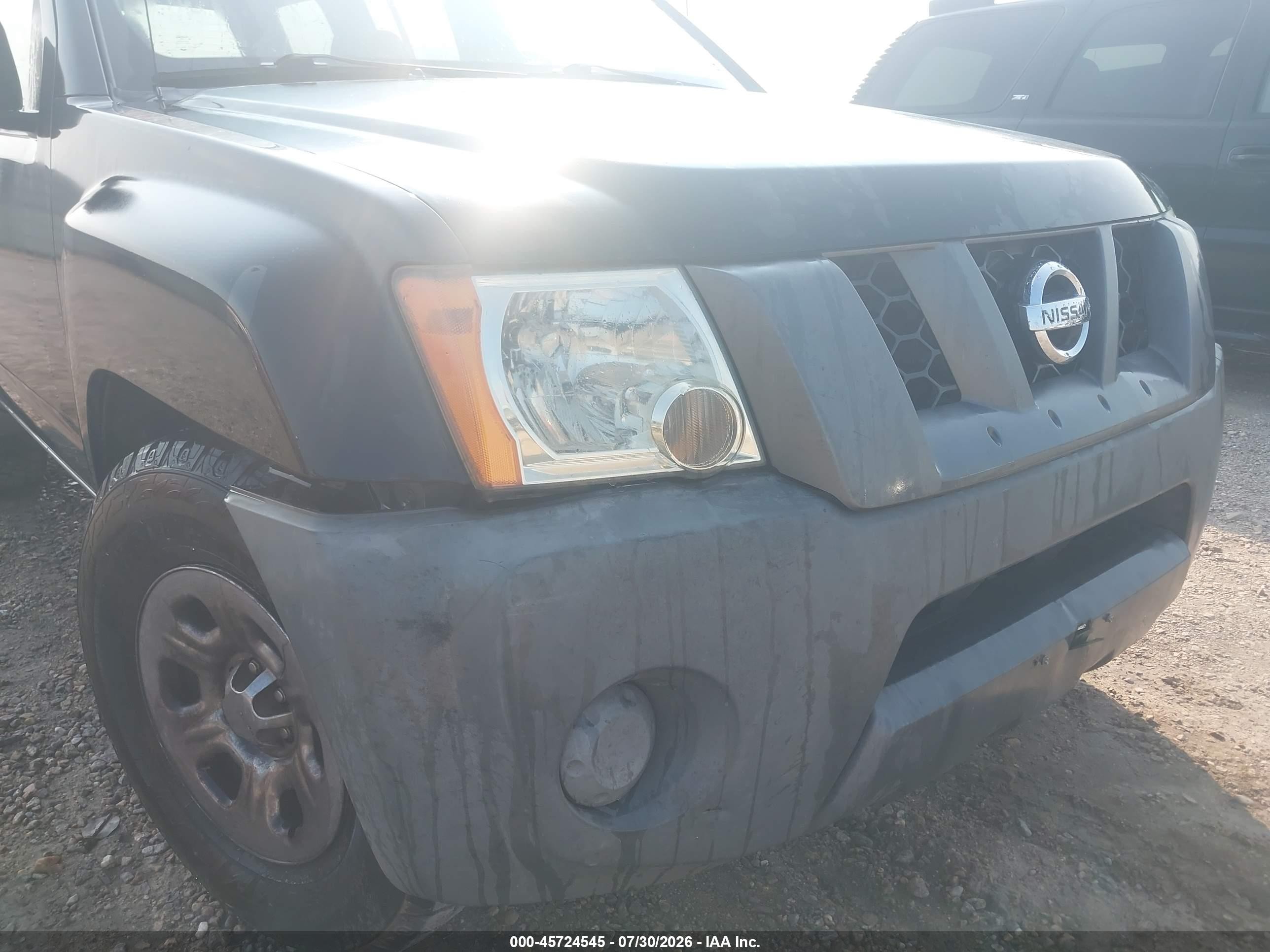 2008 Nissan Xterra X Black vin: 5N1AN08U28C541523