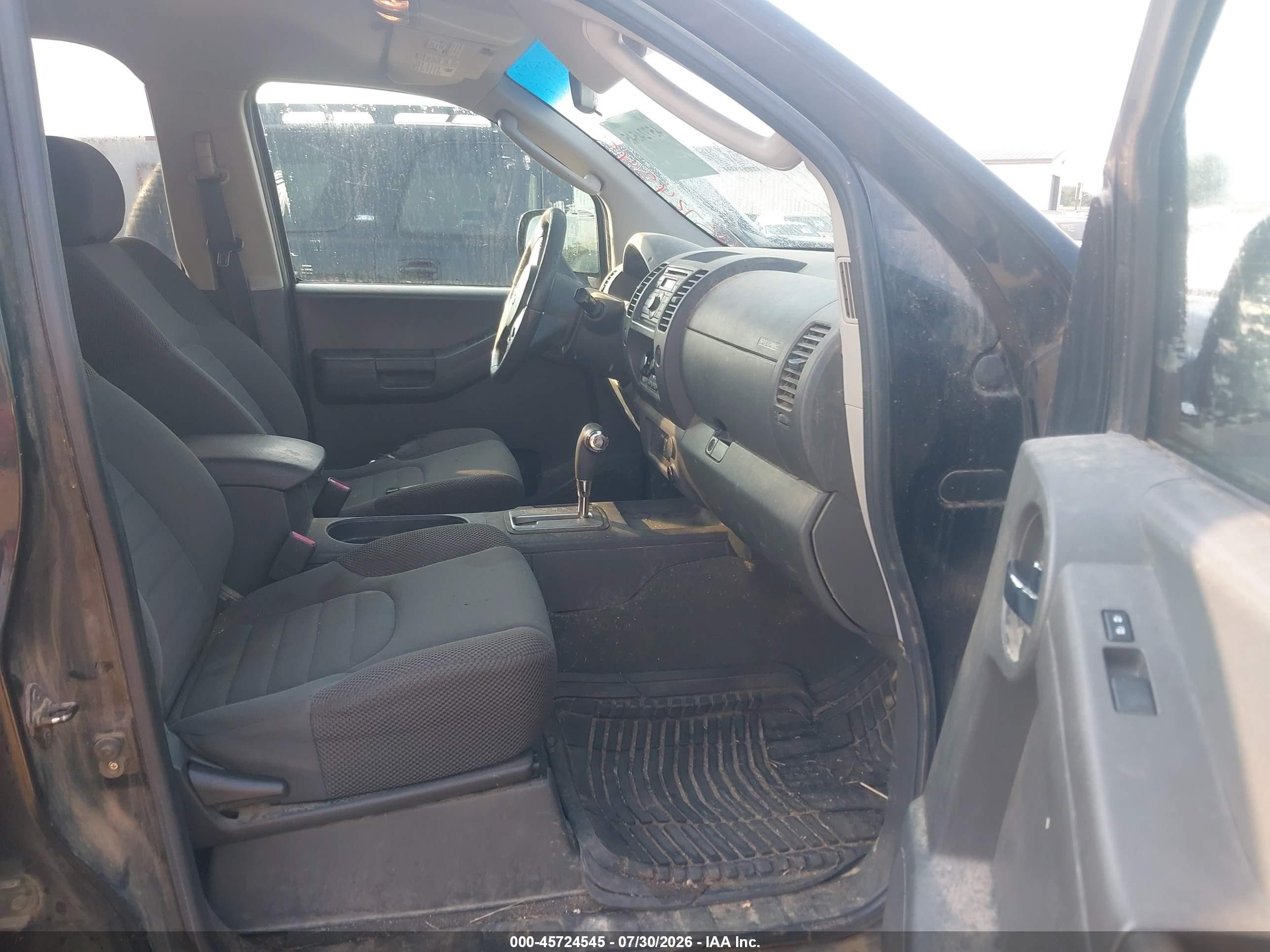 2008 Nissan Xterra X Black vin: 5N1AN08U28C541523