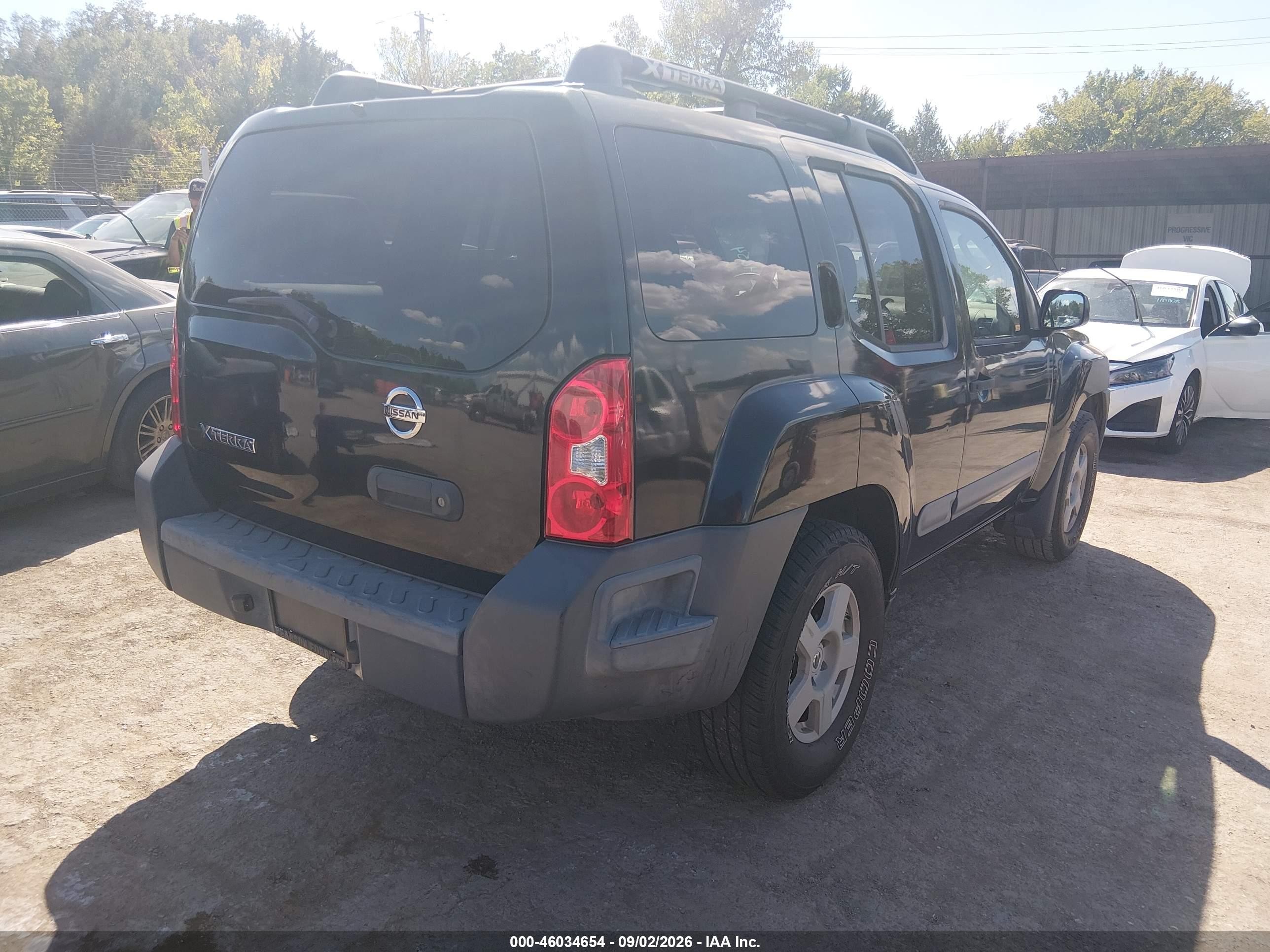 2005 Nissan Xterra S Черный vin: 5N1AN08U35C644977