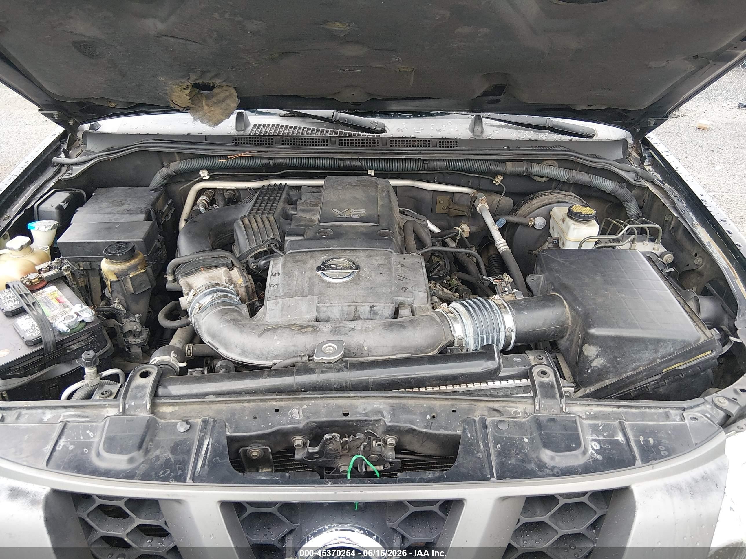 2007 Nissan Xterra Se Black vin: 5N1AN08U37C520114