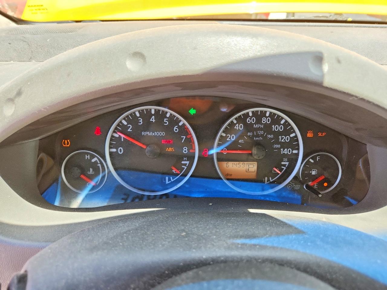 2008 Nissan Xterra X Yellow vin: 5N1AN08U38C506568