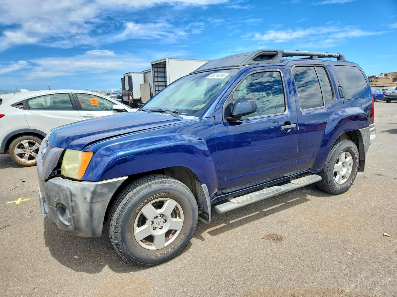 2008 Nissan Xterra X Blue vin: 5N1AN08U38C520230