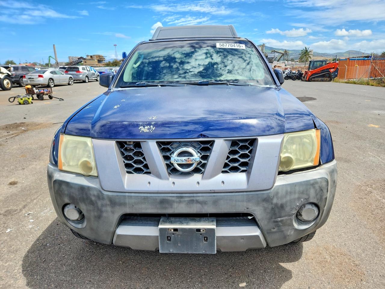 2008 Nissan Xterra X Синий vin: 5N1AN08U38C520230