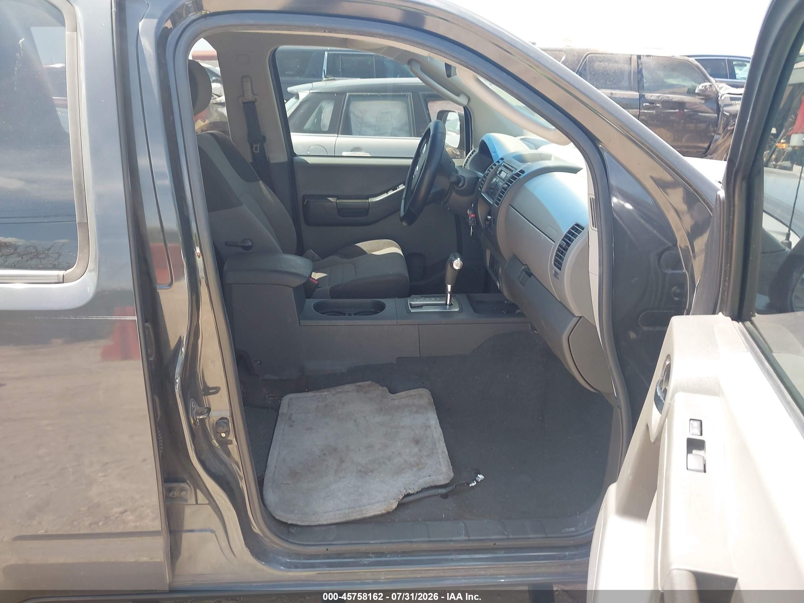 2008 Nissan Xterra S Gray vin: 5N1AN08U38C536461