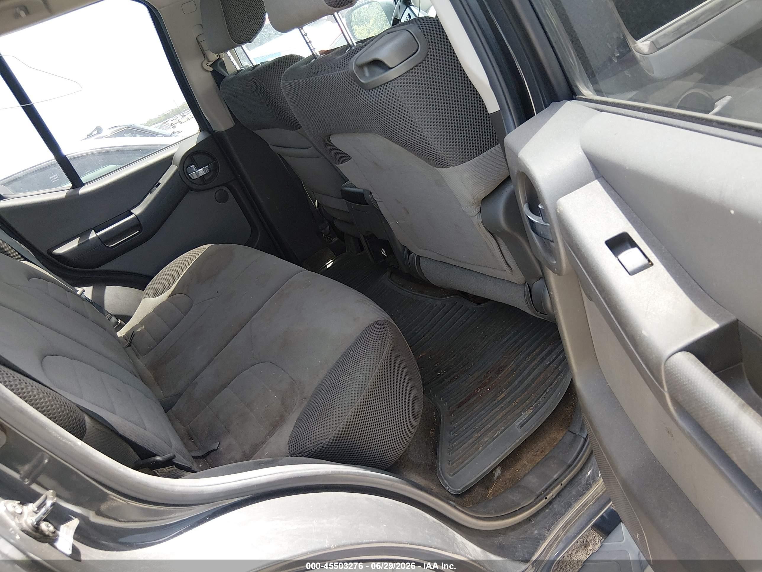 2005 Nissan Xterra Se Gray vin: 5N1AN08U45C619926
