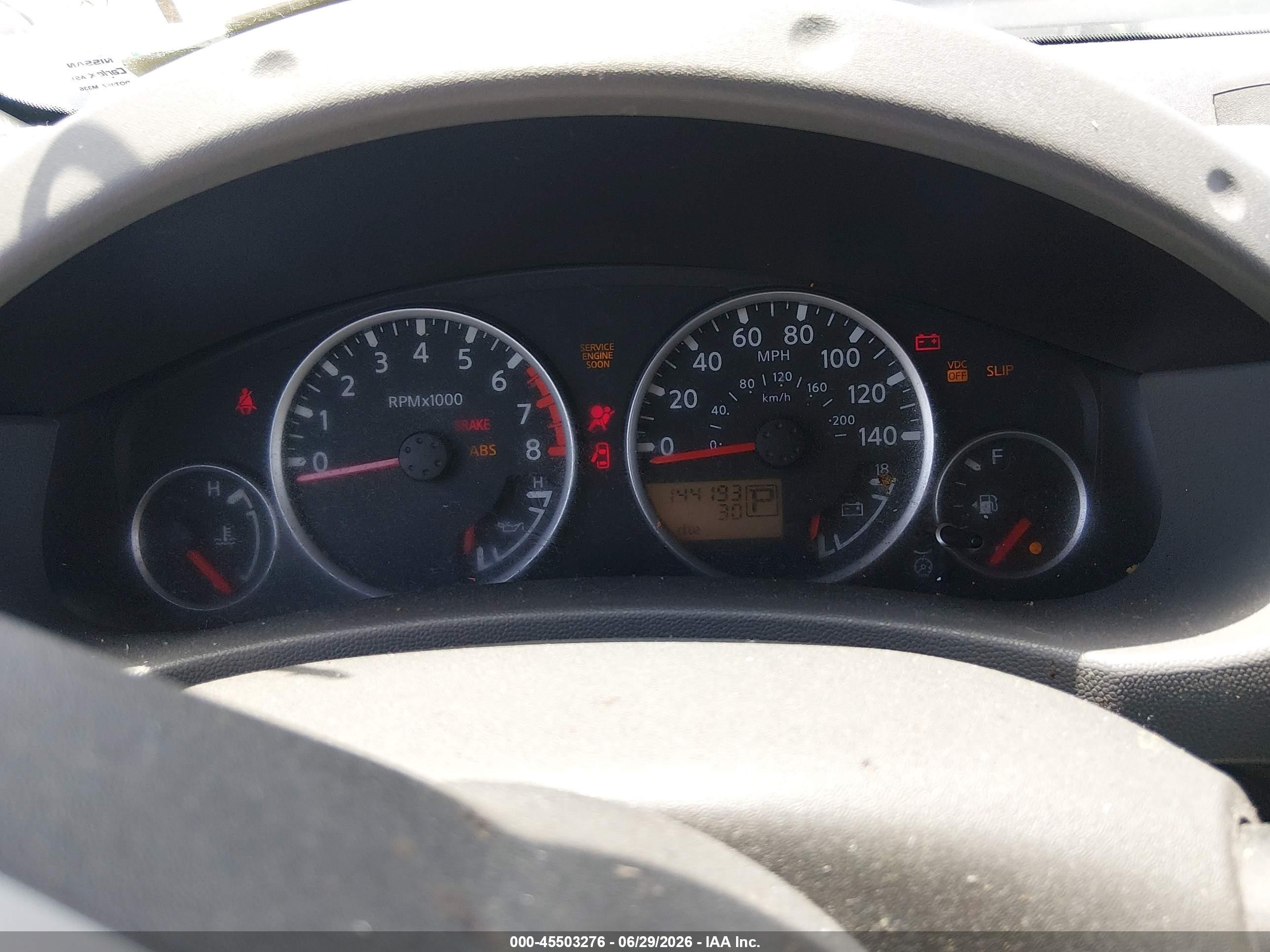 2005 Nissan Xterra Se Gray vin: 5N1AN08U45C619926