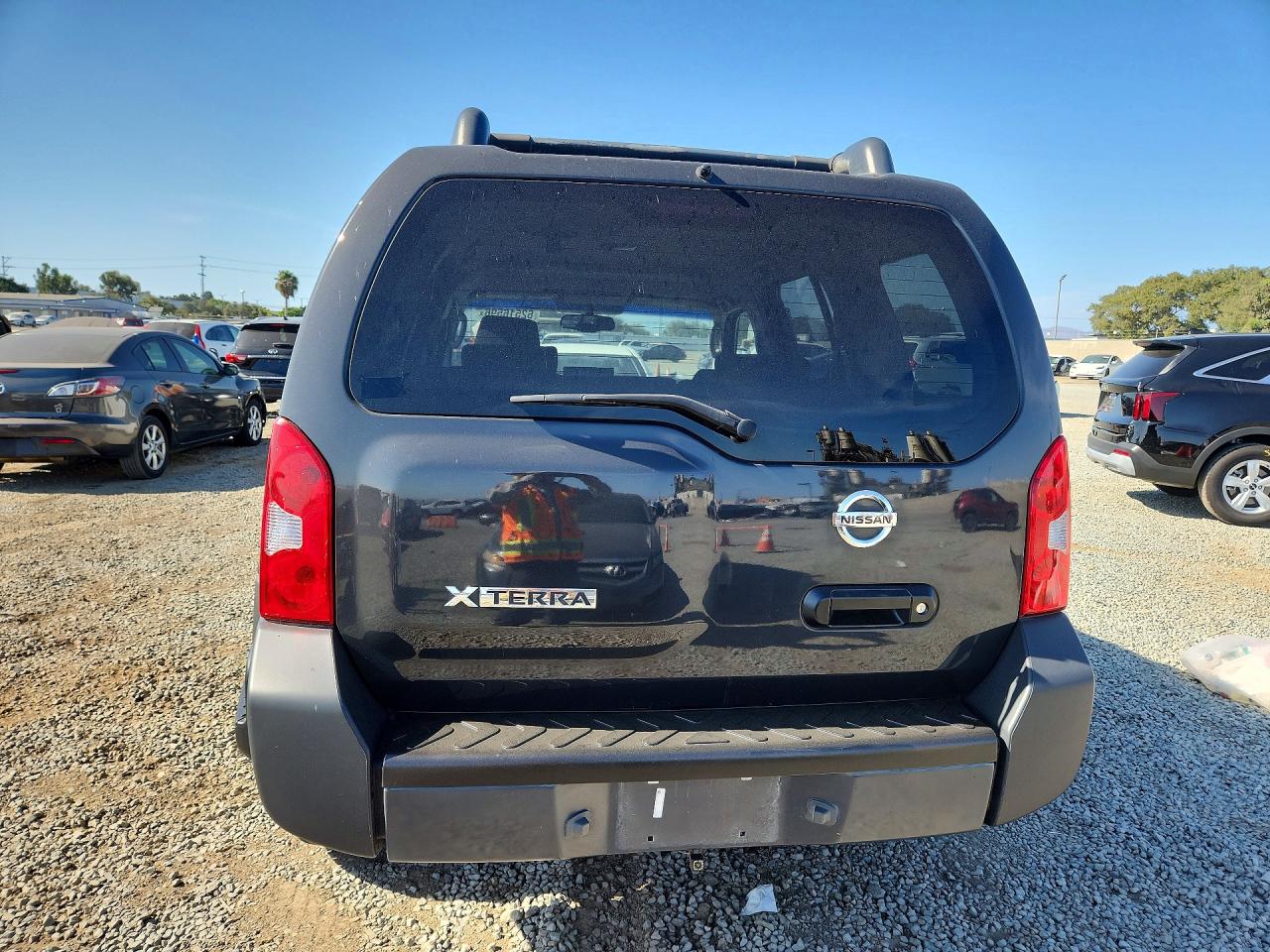 2005 Nissan Xterra S Gray vin: 5N1AN08U45C634975