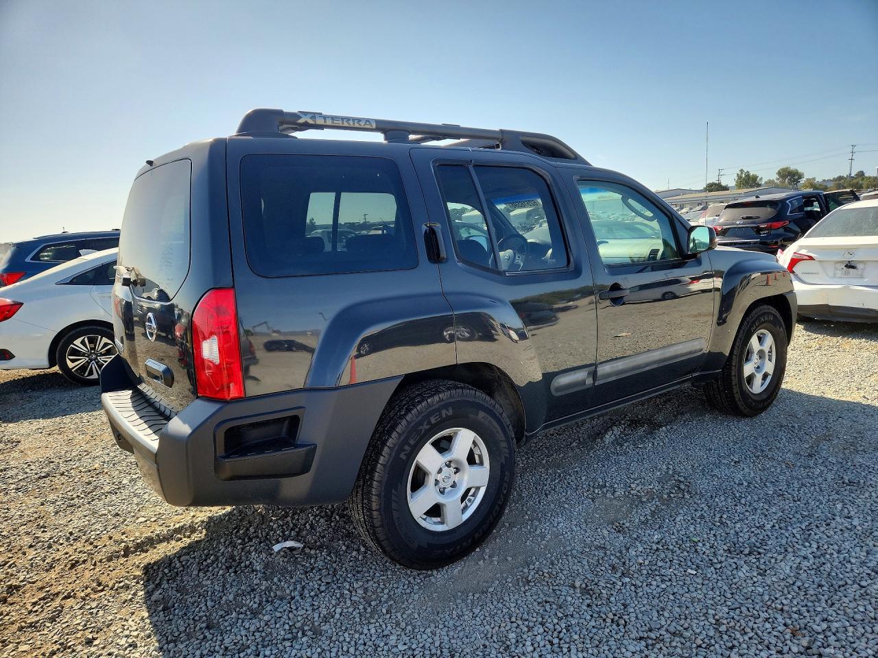 2005 Nissan Xterra S Gray vin: 5N1AN08U45C634975
