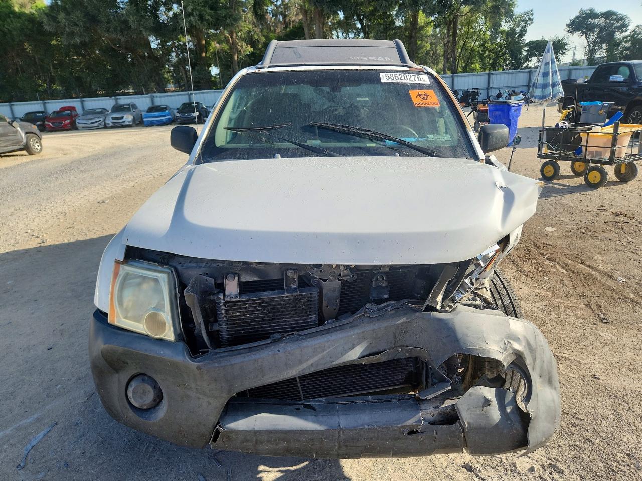 2006 Nissan Xterra X Белый vin: 5N1AN08U46C523733