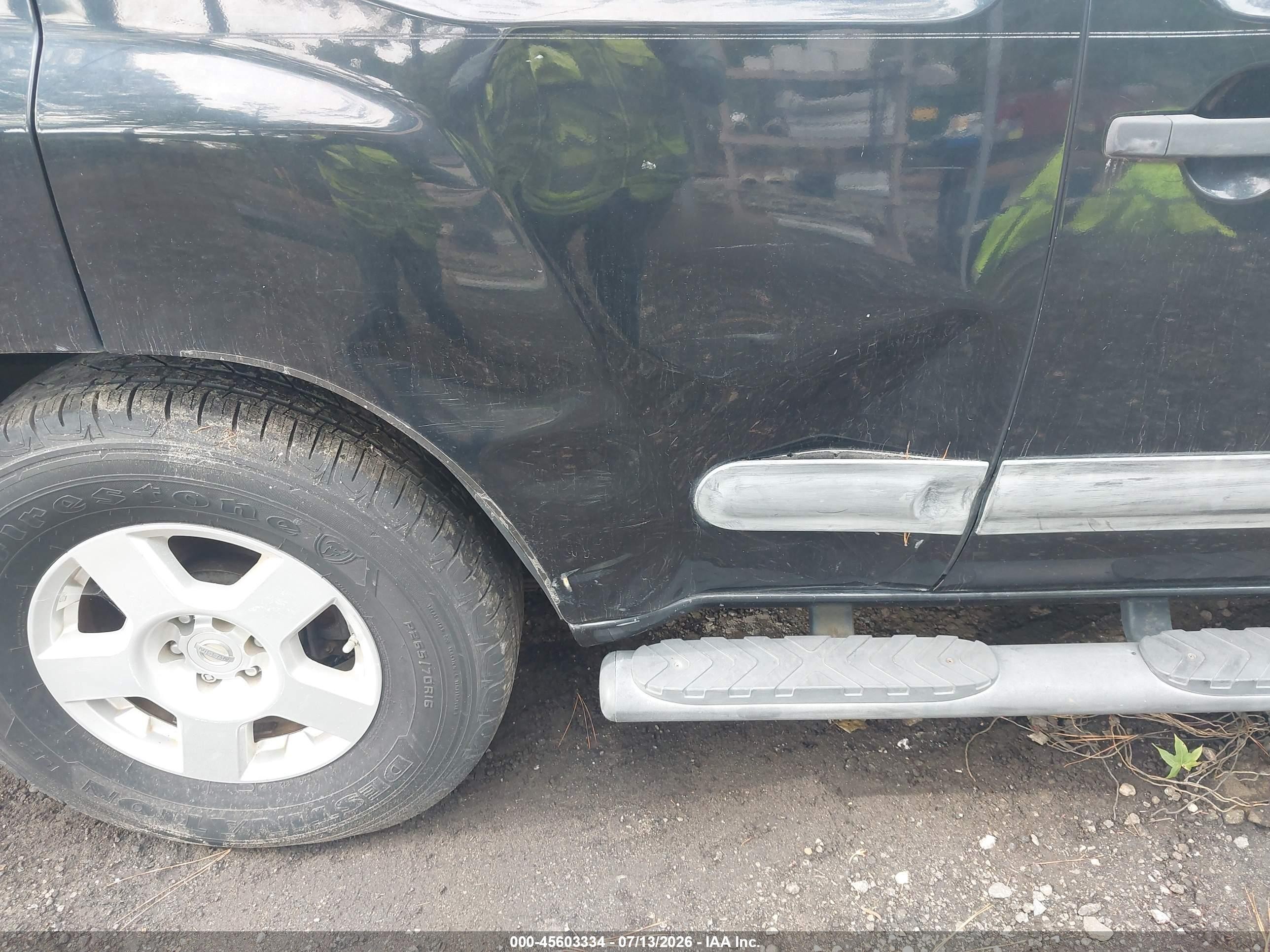 2006 Nissan Xterra S Black vin: 5N1AN08U46C535932