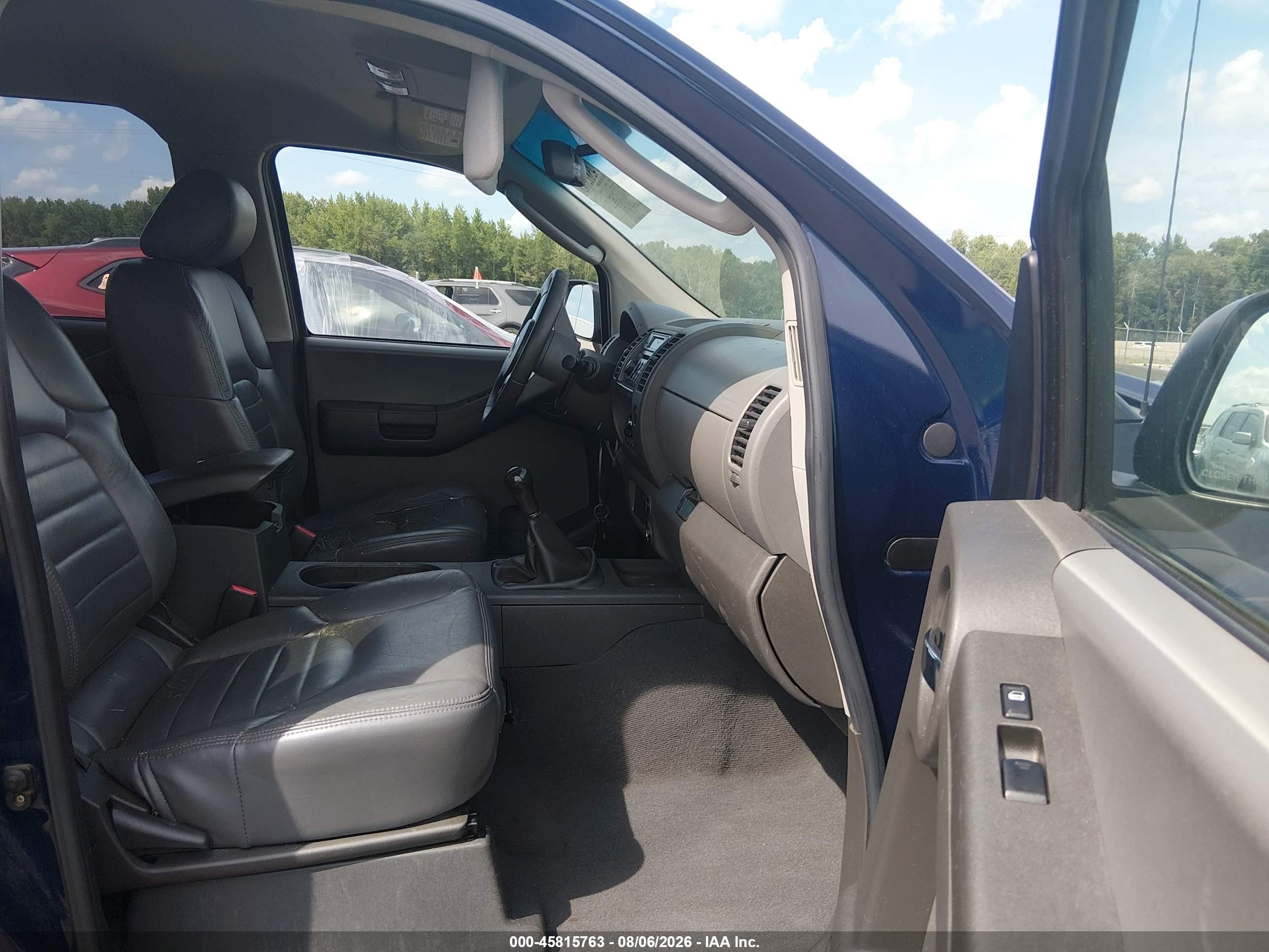 2006 Nissan Xterra S Blue vin: 5N1AN08U46C538135