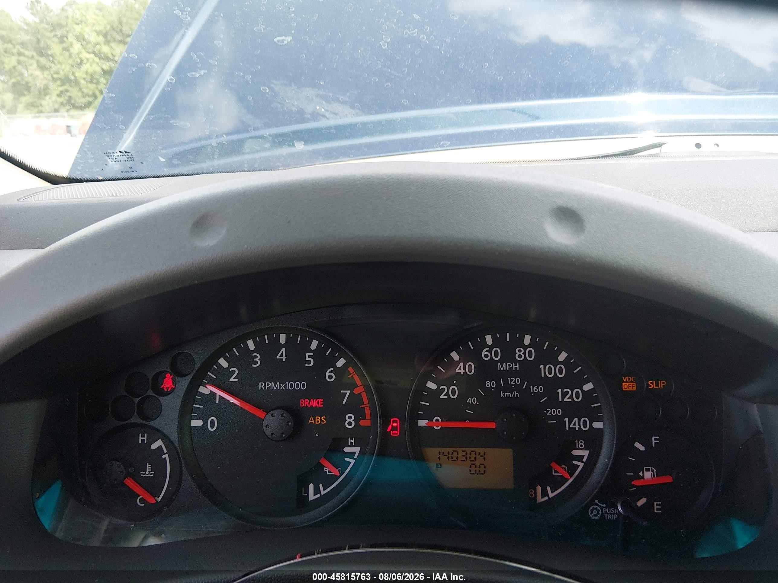2006 Nissan Xterra S Blue vin: 5N1AN08U46C538135