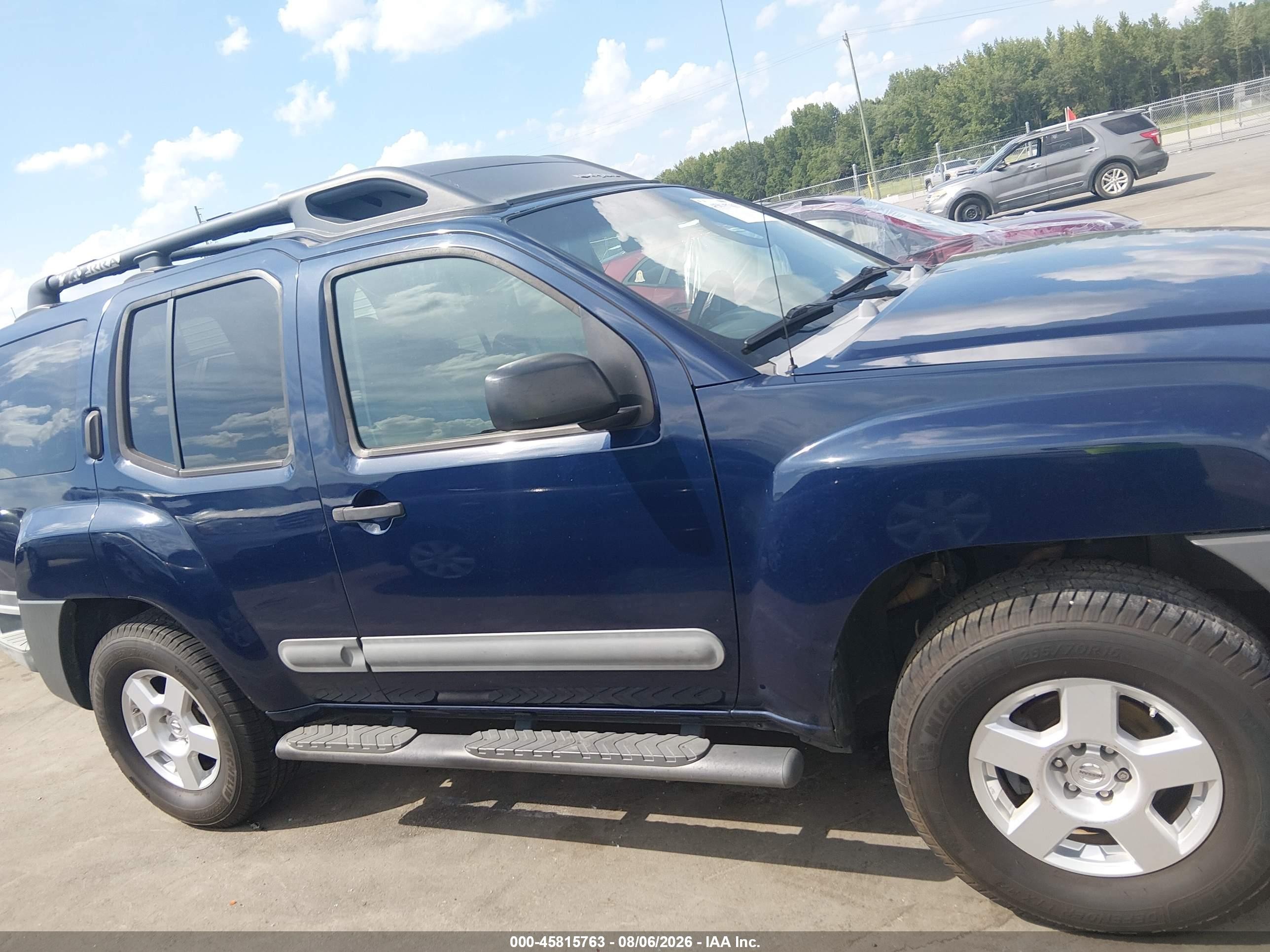 2006 Nissan Xterra S Blue vin: 5N1AN08U46C538135