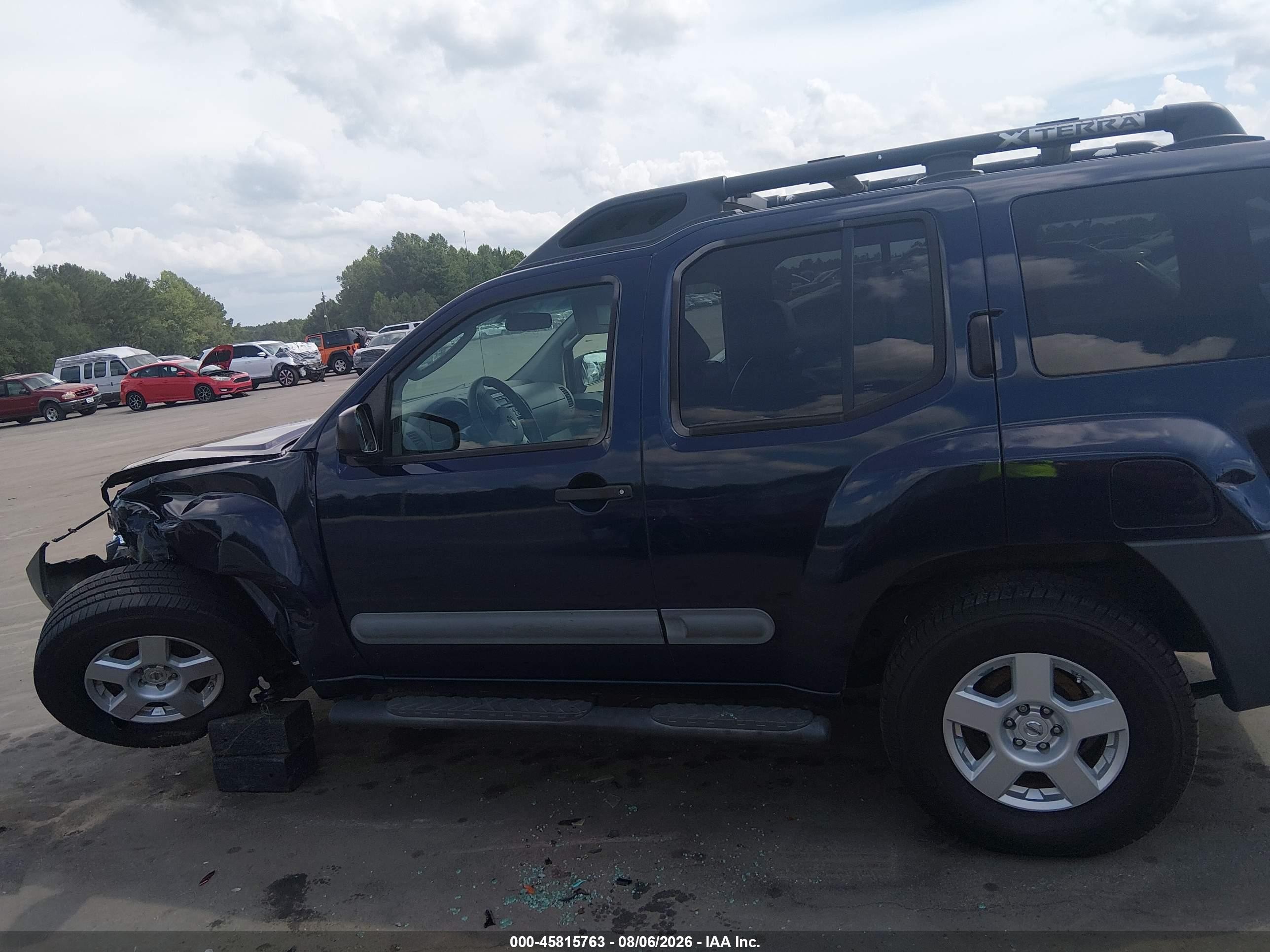 2006 Nissan Xterra S Blue vin: 5N1AN08U46C538135
