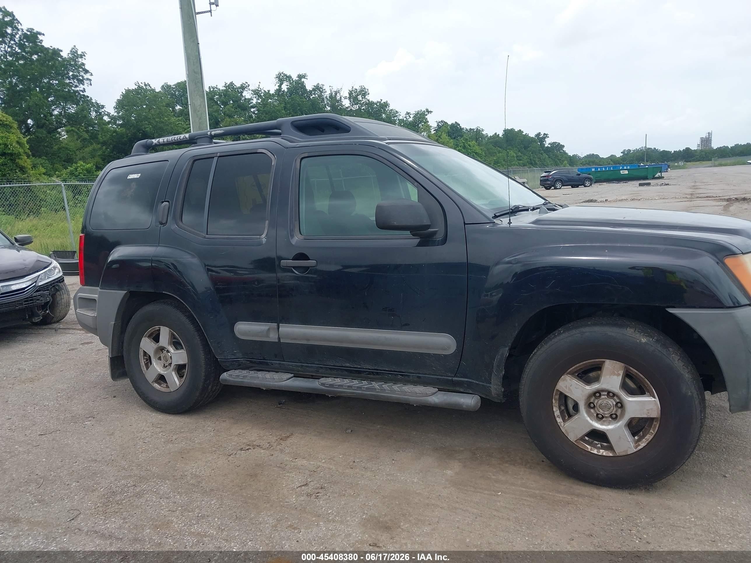 2006 Nissan Xterra S Black vin: 5N1AN08U46C550558