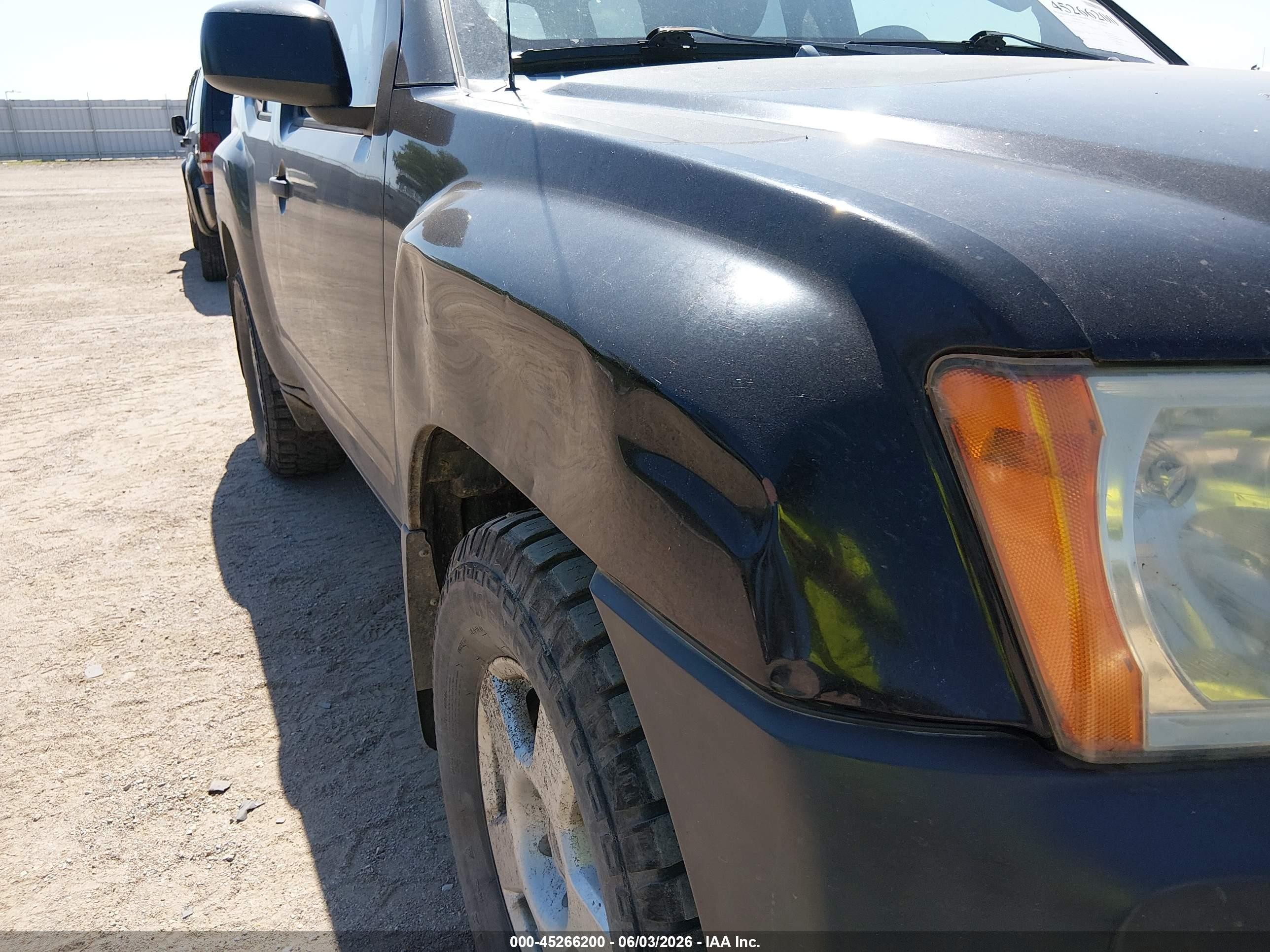 2007 Nissan Xterra S Black vin: 5N1AN08U47C526083
