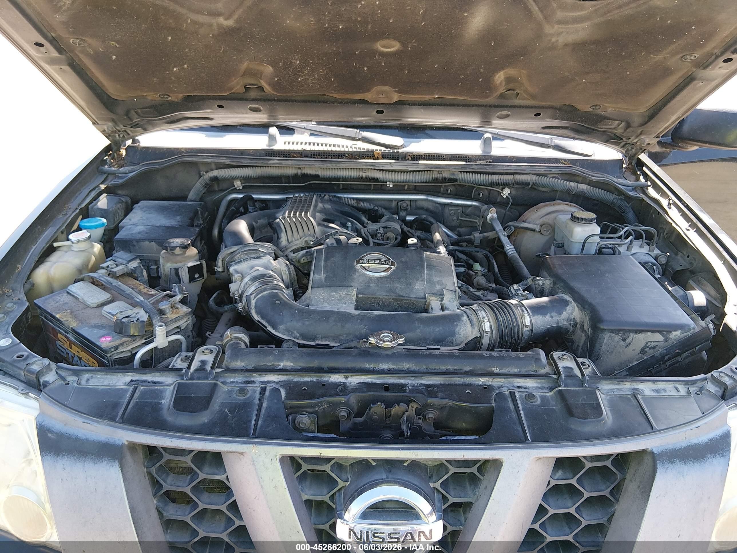 2007 Nissan Xterra S Black vin: 5N1AN08U47C526083