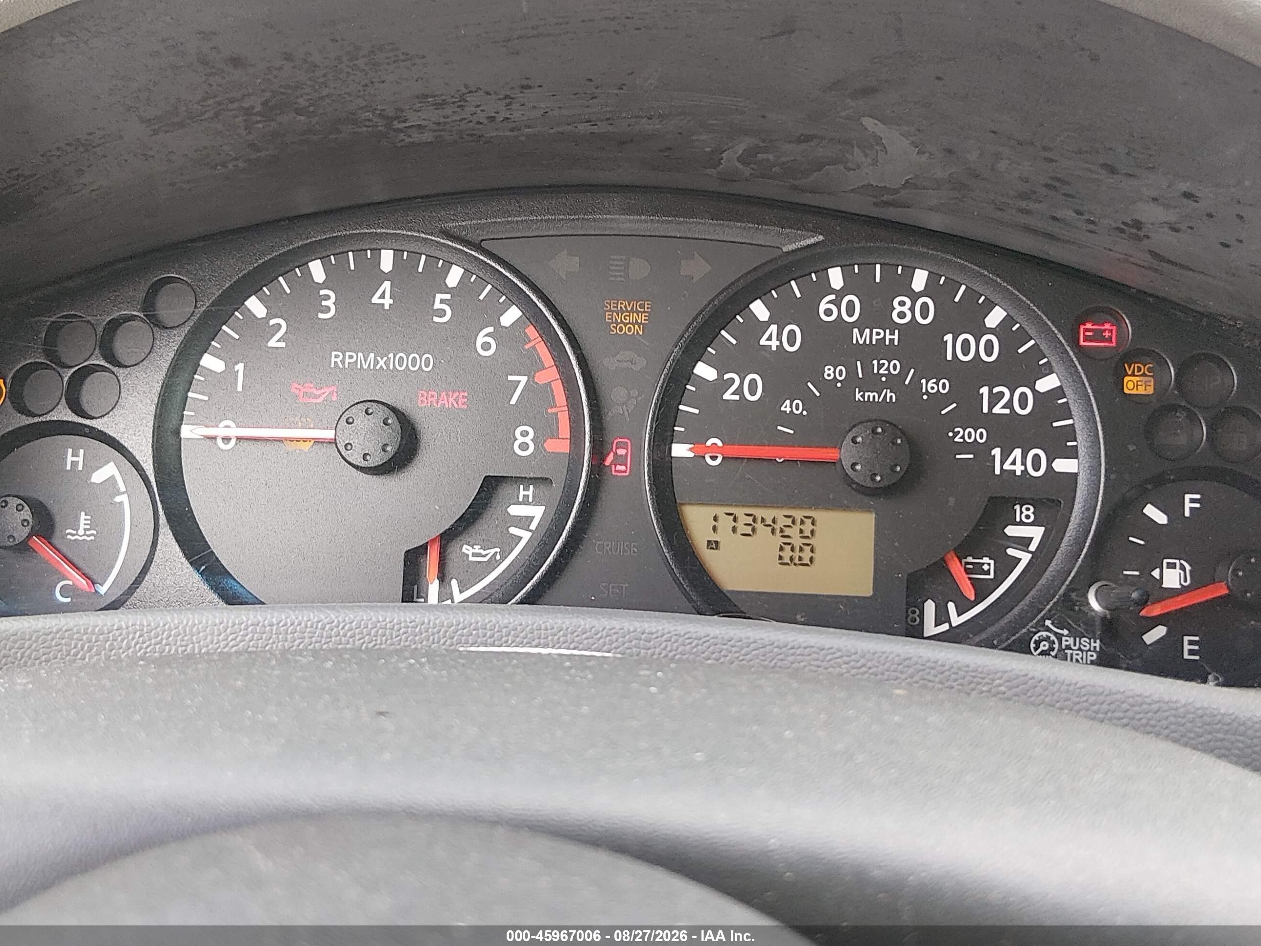 2007 Nissan Xterra S Серый vin: 5N1AN08U47C534944