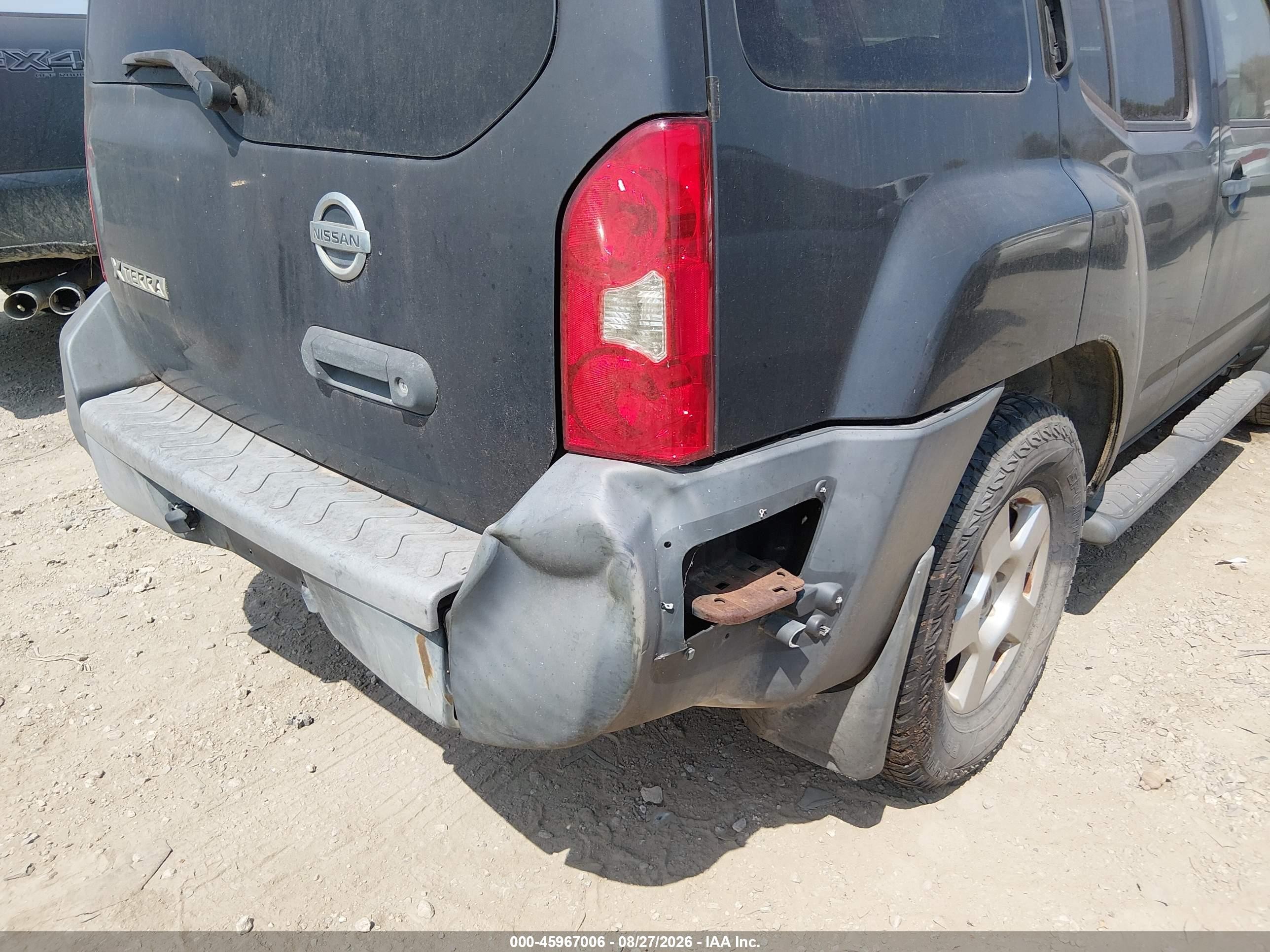 2007 Nissan Xterra S Серый vin: 5N1AN08U47C534944