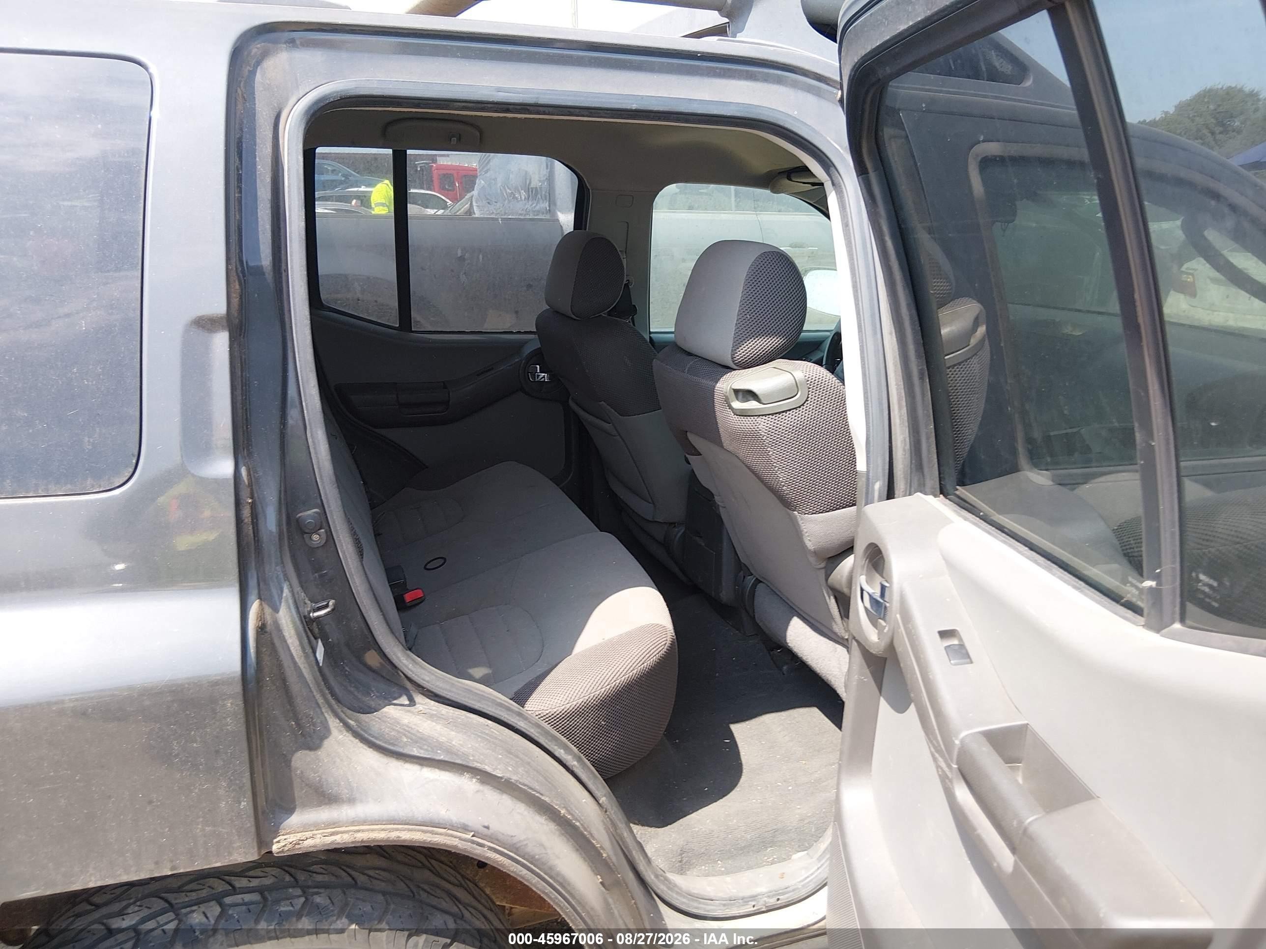 2007 Nissan Xterra S Серый vin: 5N1AN08U47C534944