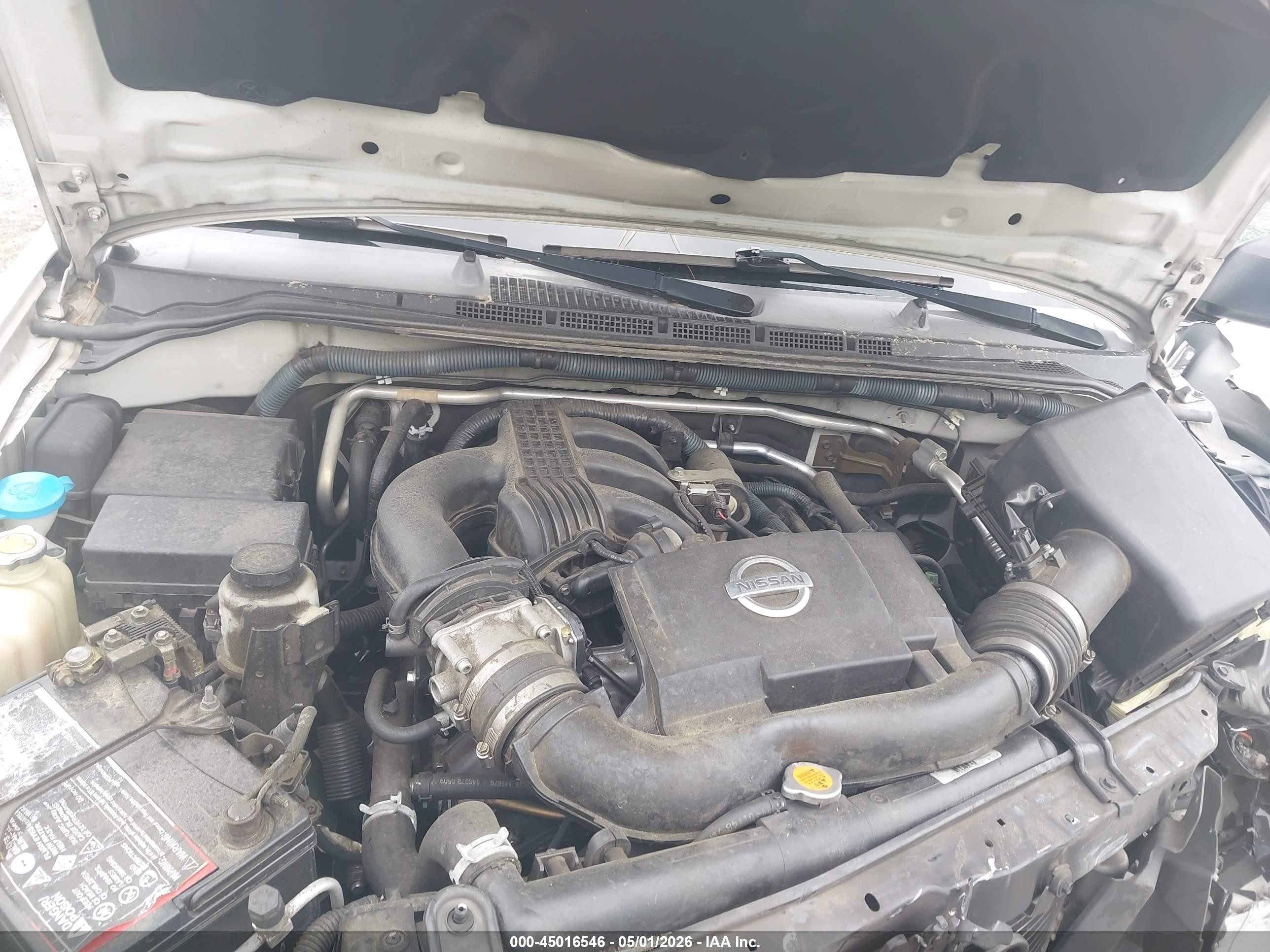 2009 Nissan Xterra S White vin: 5N1AN08U49C503373