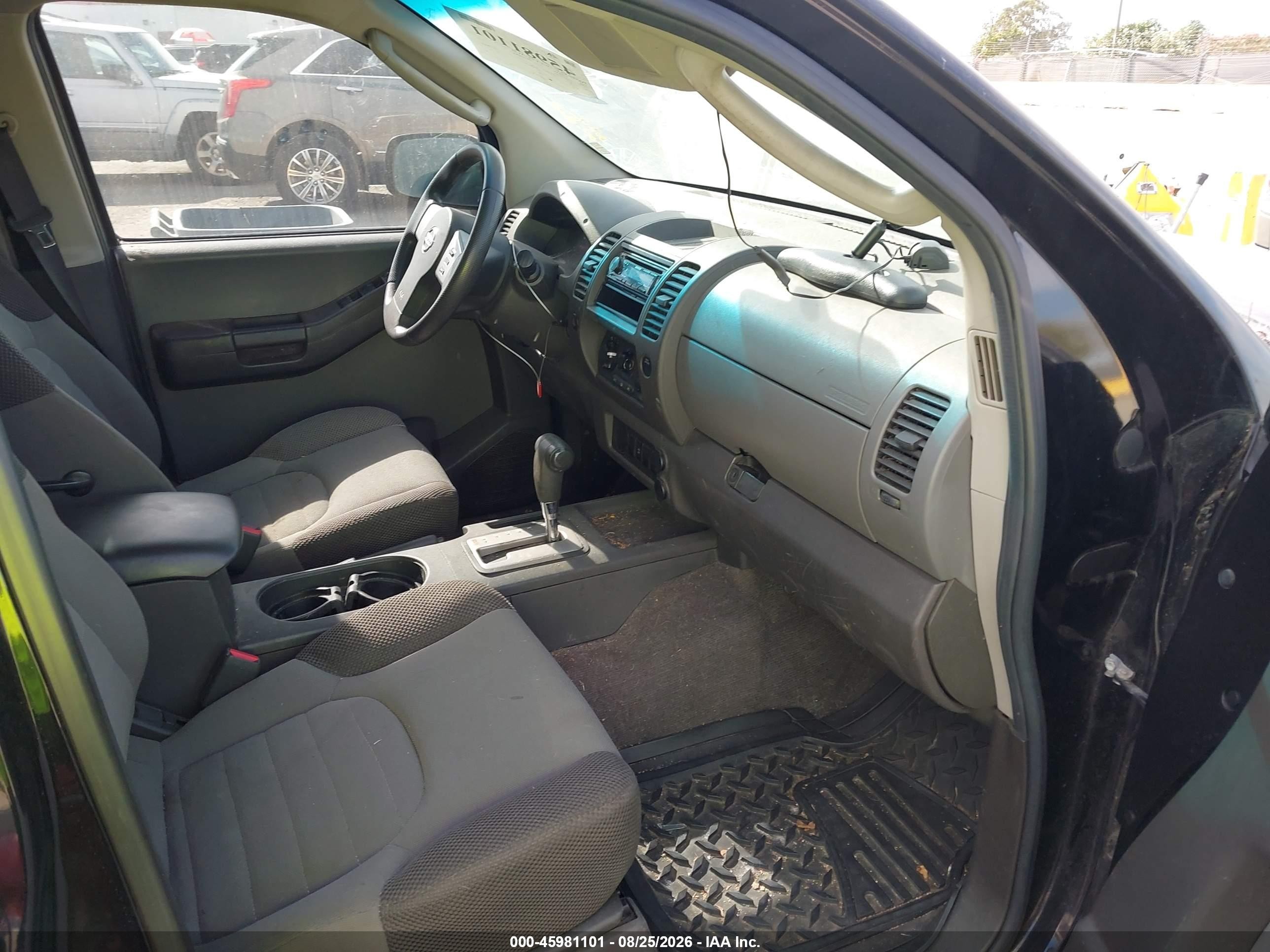 2006 Nissan Xterra S Black vin: 5N1AN08U56C503524
