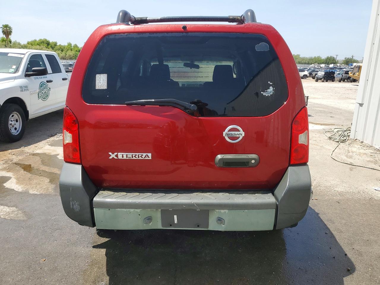 2006 Nissan Xterra X Бордовый vin: 5N1AN08U56C508609