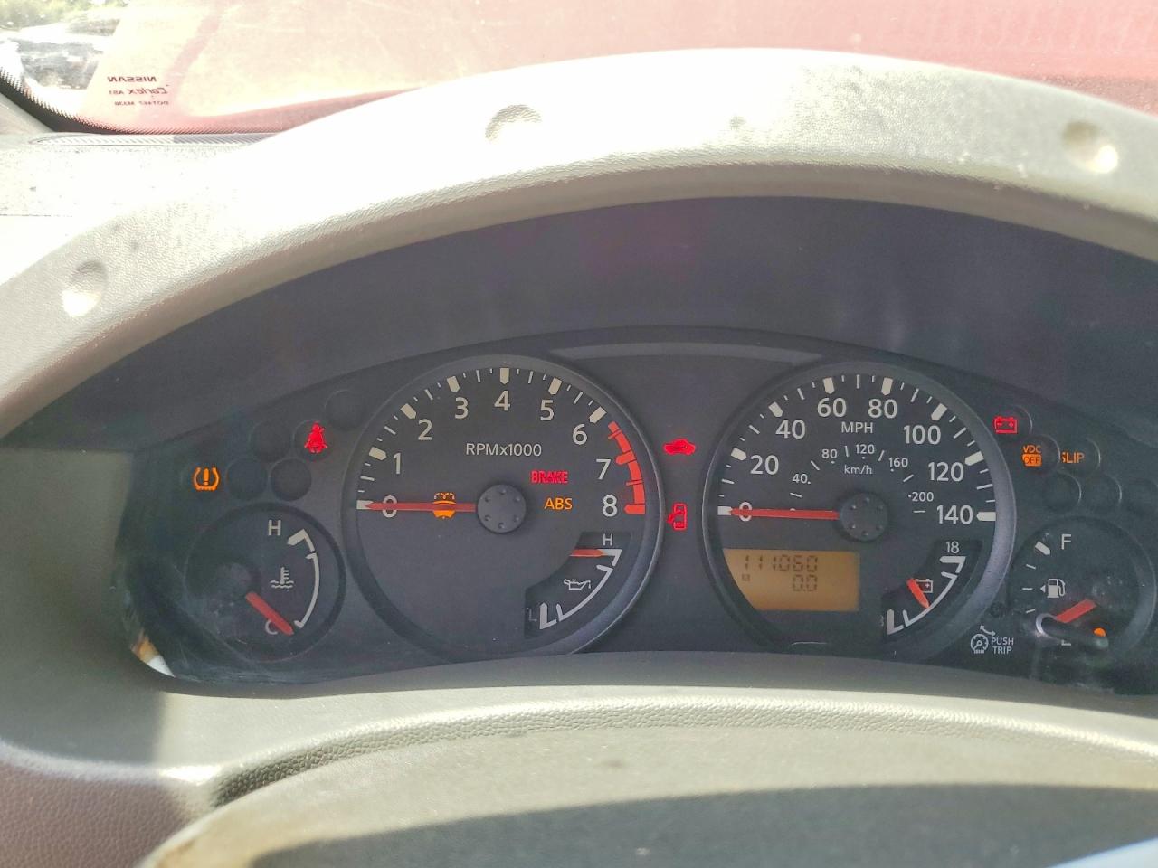 2006 Nissan Xterra X Бордовый vin: 5N1AN08U56C508609