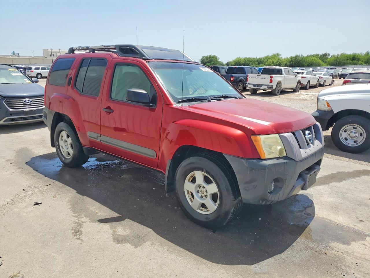 2006 Nissan Xterra X Бордовый vin: 5N1AN08U56C508609