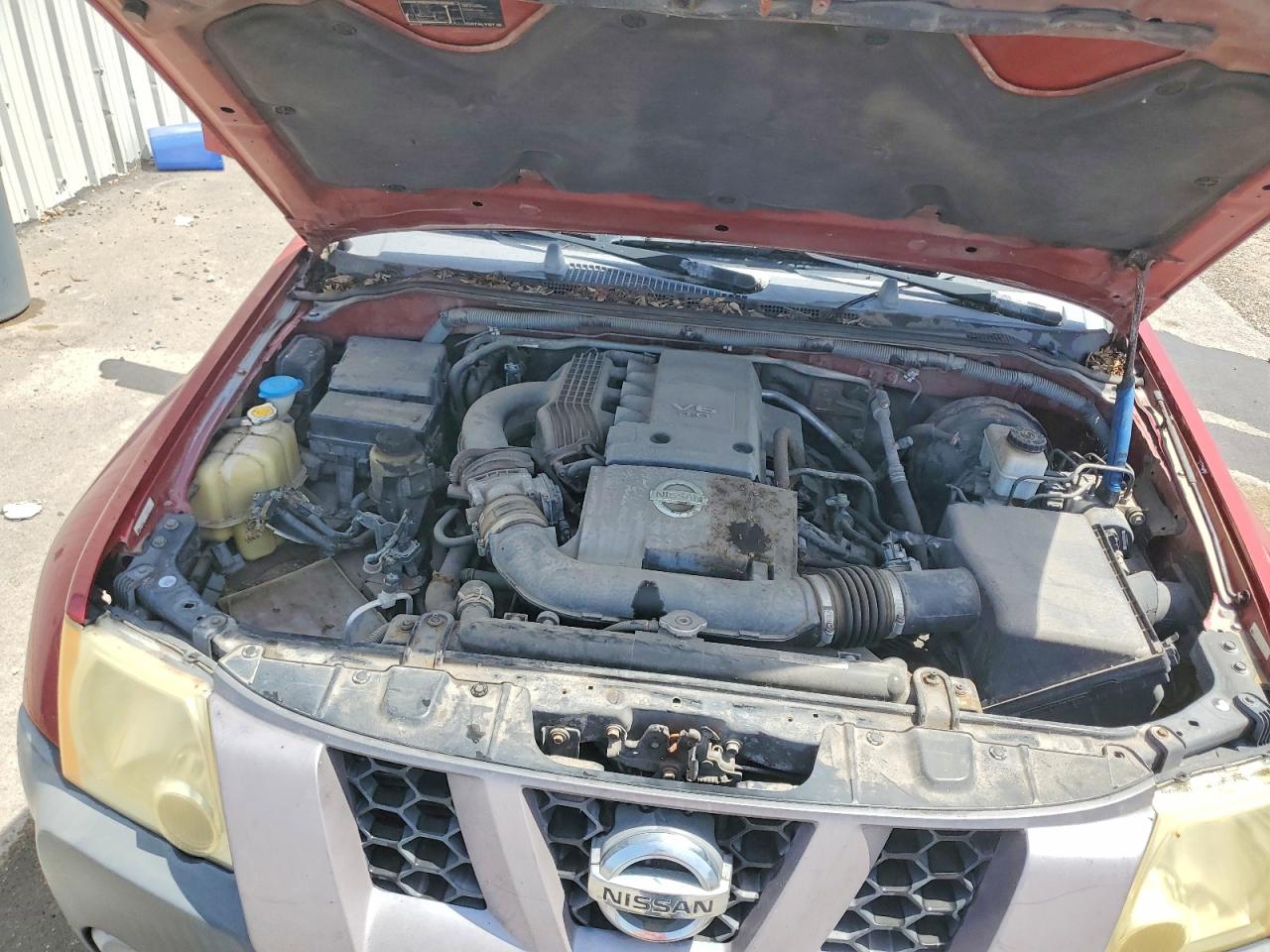 2006 Nissan Xterra X Бордовый vin: 5N1AN08U56C508609