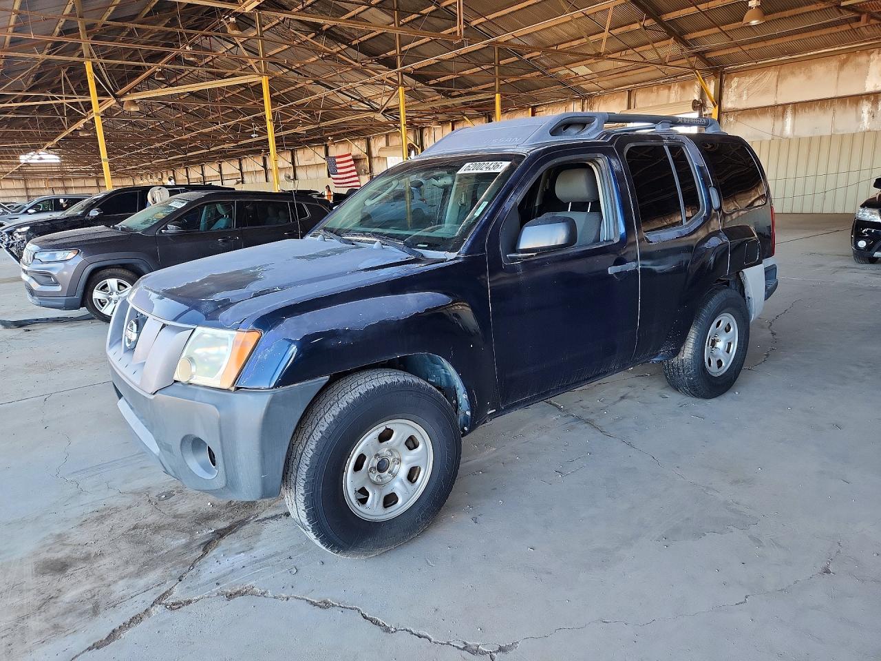 2006 Nissan Xterra X Blue vin: 5N1AN08U56C516662