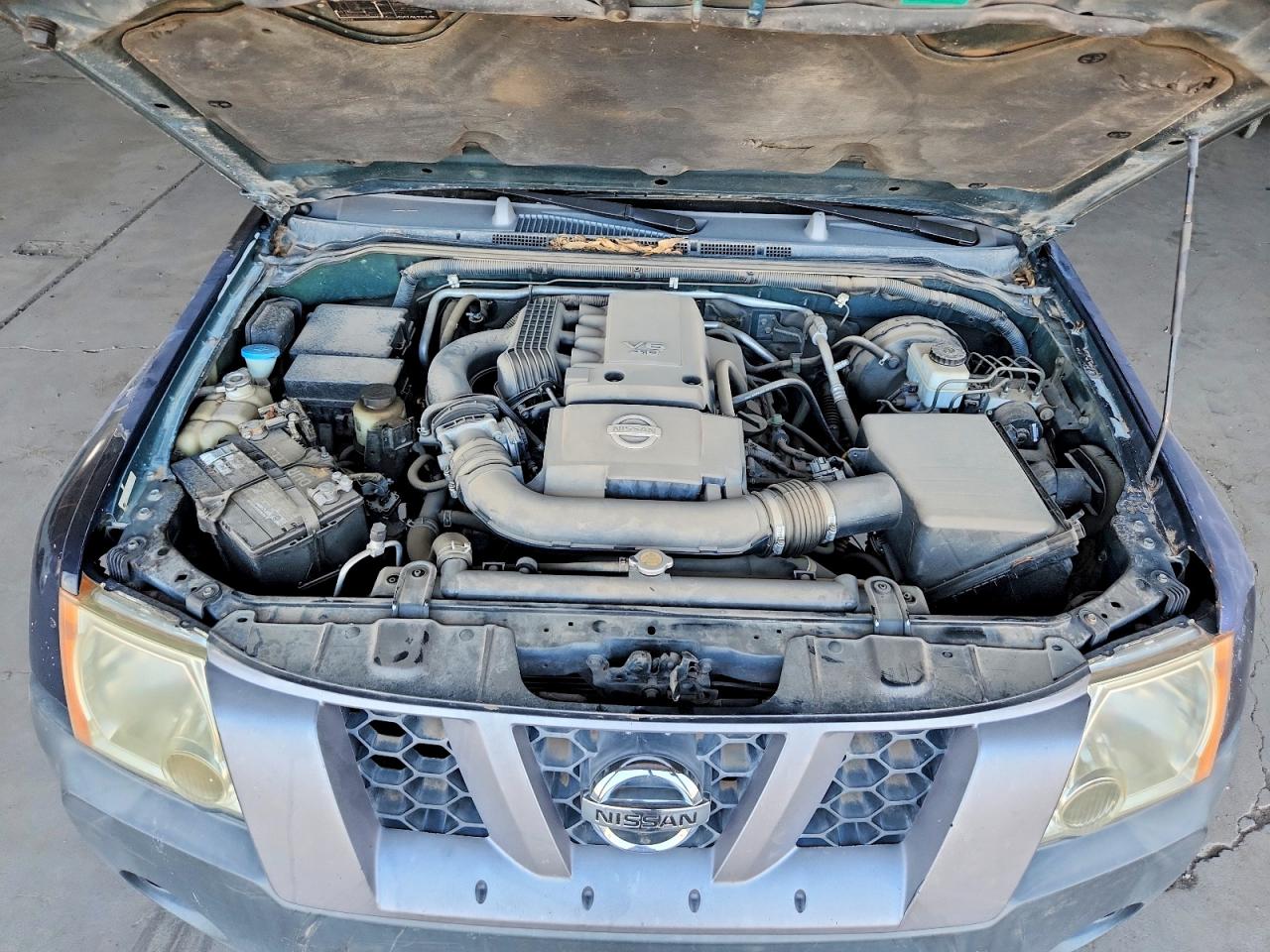 2006 Nissan Xterra X Blue vin: 5N1AN08U56C516662