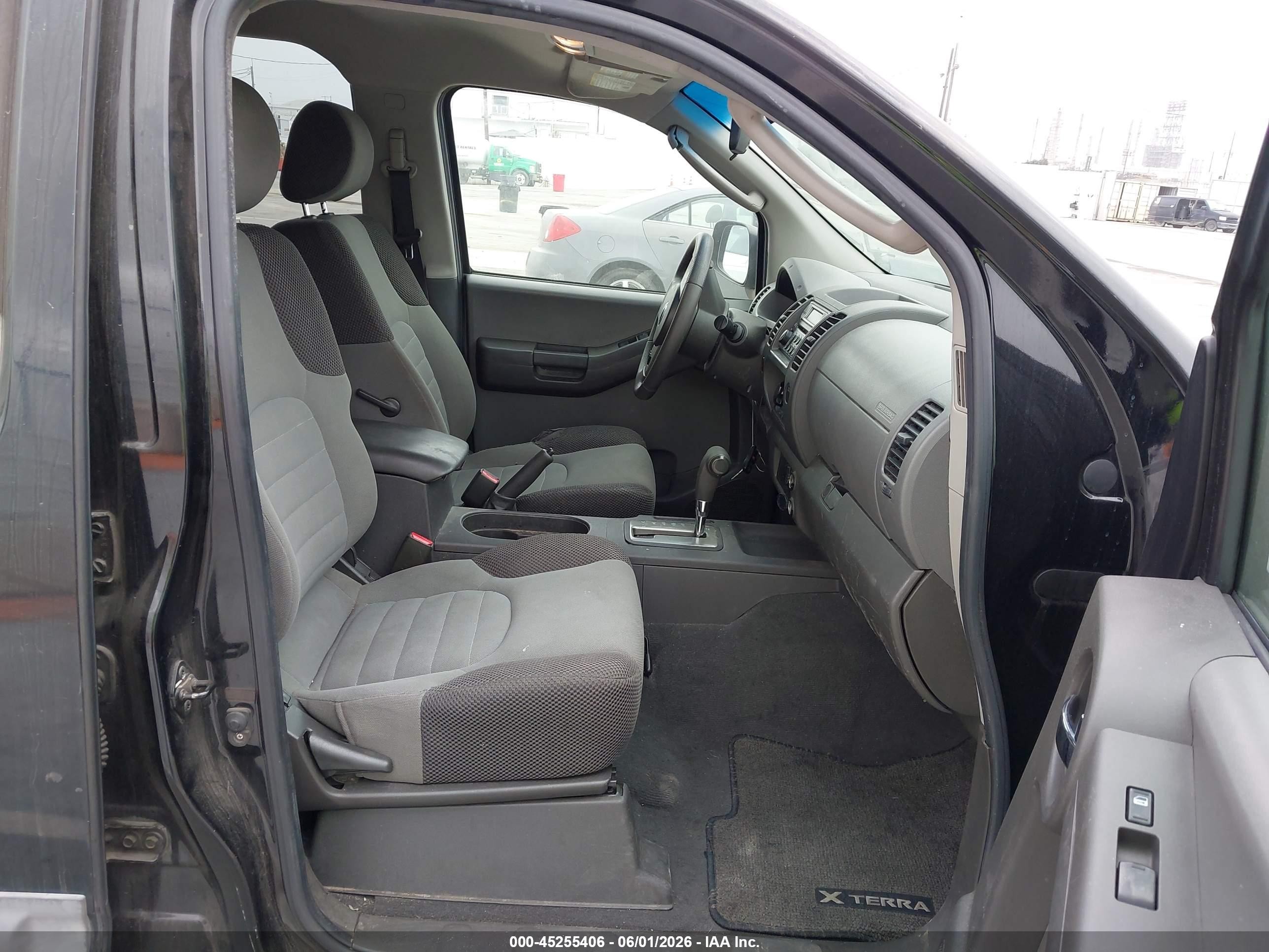 2006 Nissan Xterra S Black vin: 5N1AN08U56C555641