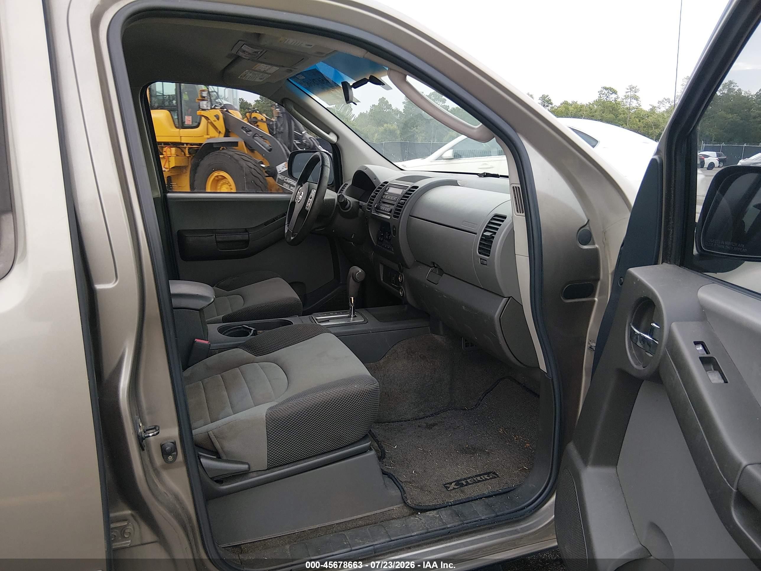 2005 Nissan Xterra Se Green vin: 5N1AN08U65C634766