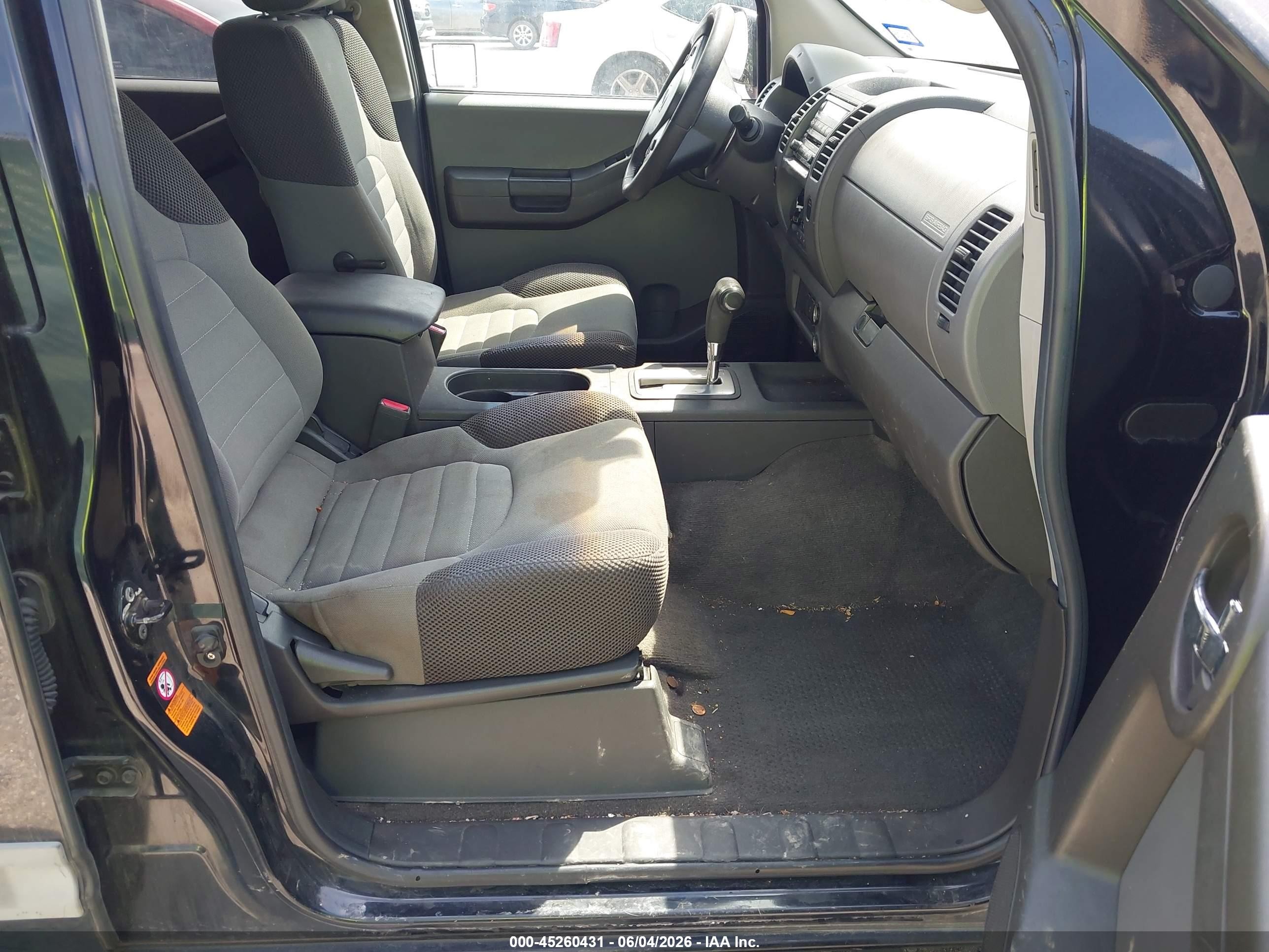 2006 Nissan Xterra Se Black vin: 5N1AN08U66C501295