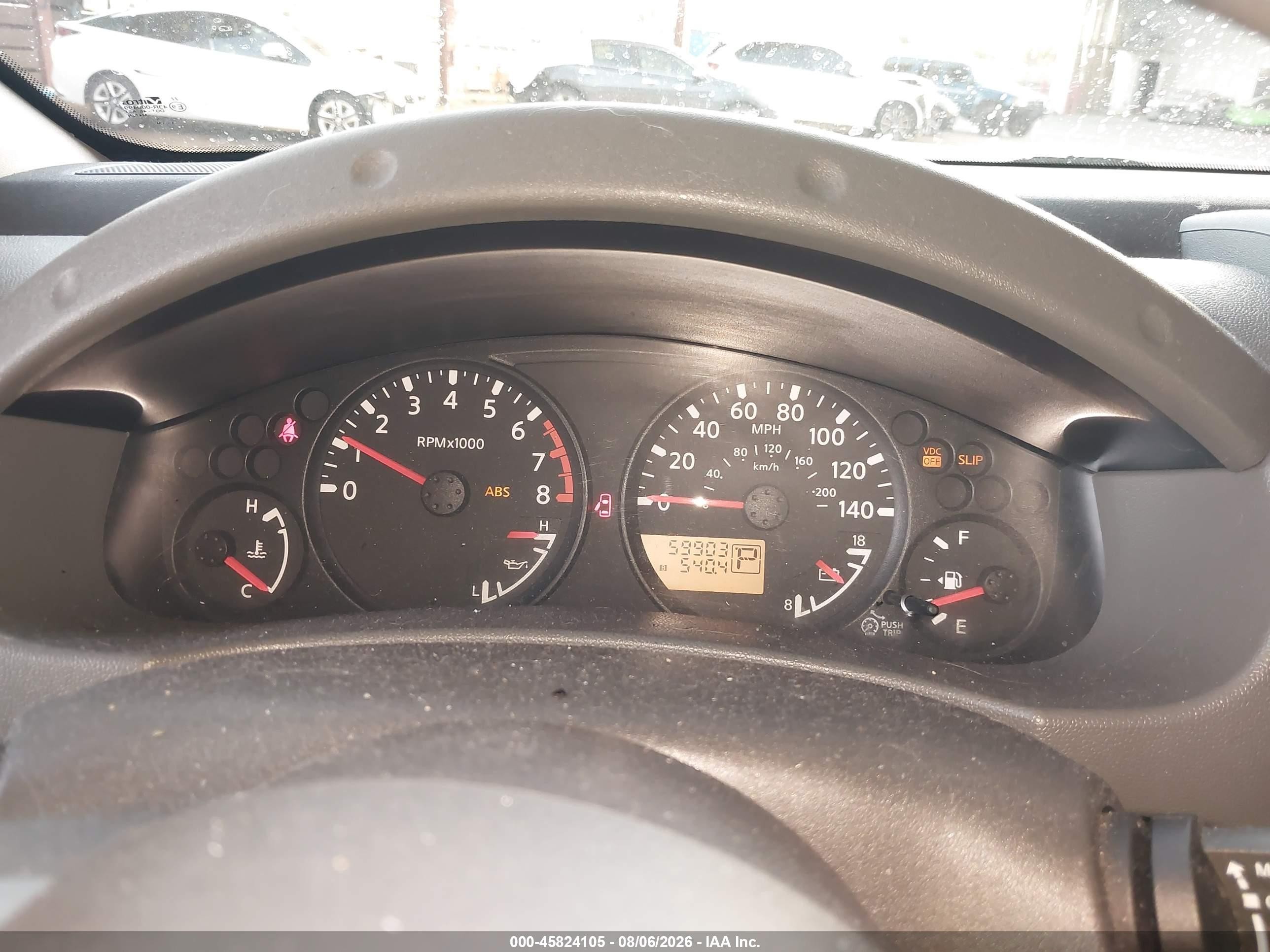 2006 Nissan Xterra S Серый vin: 5N1AN08U66C505539